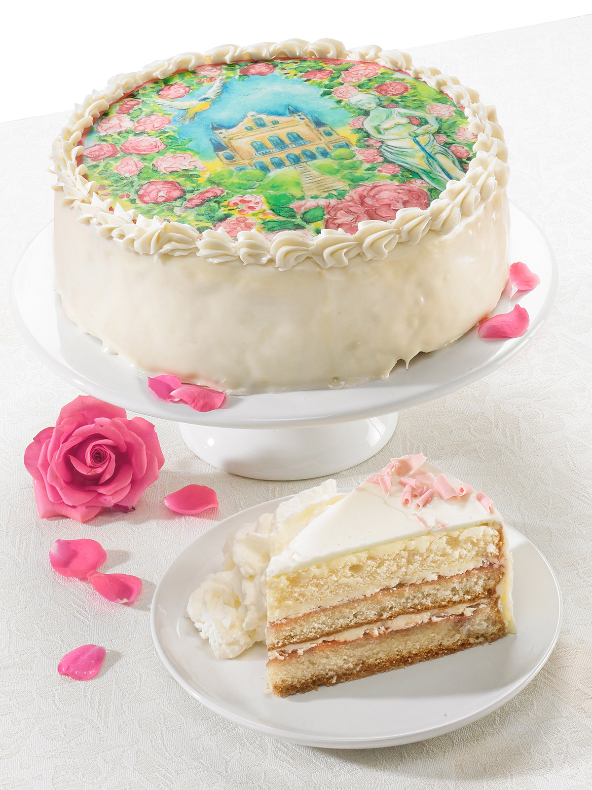 Torte „Rosengarten“