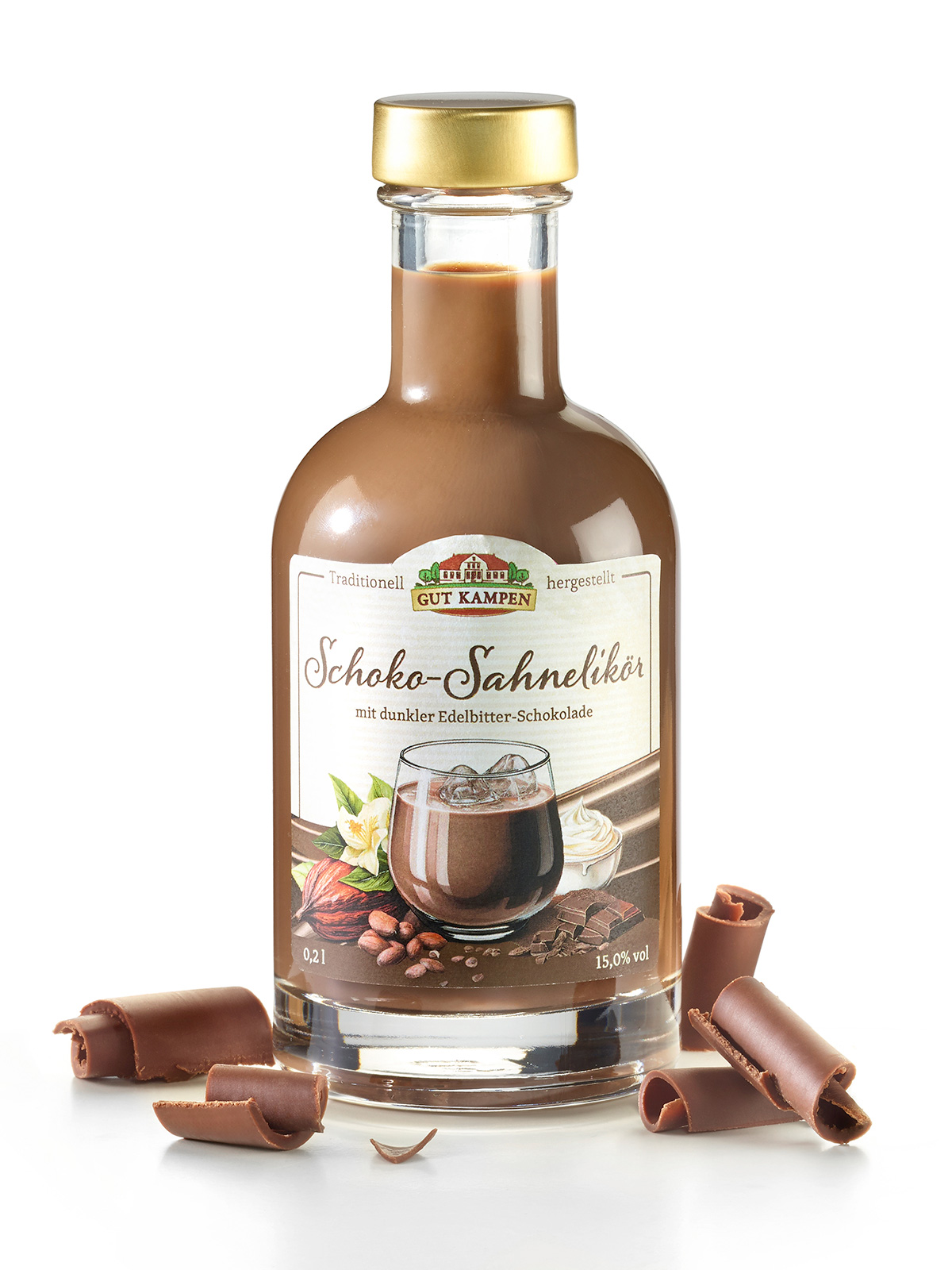 Schoko-Sahnelikör