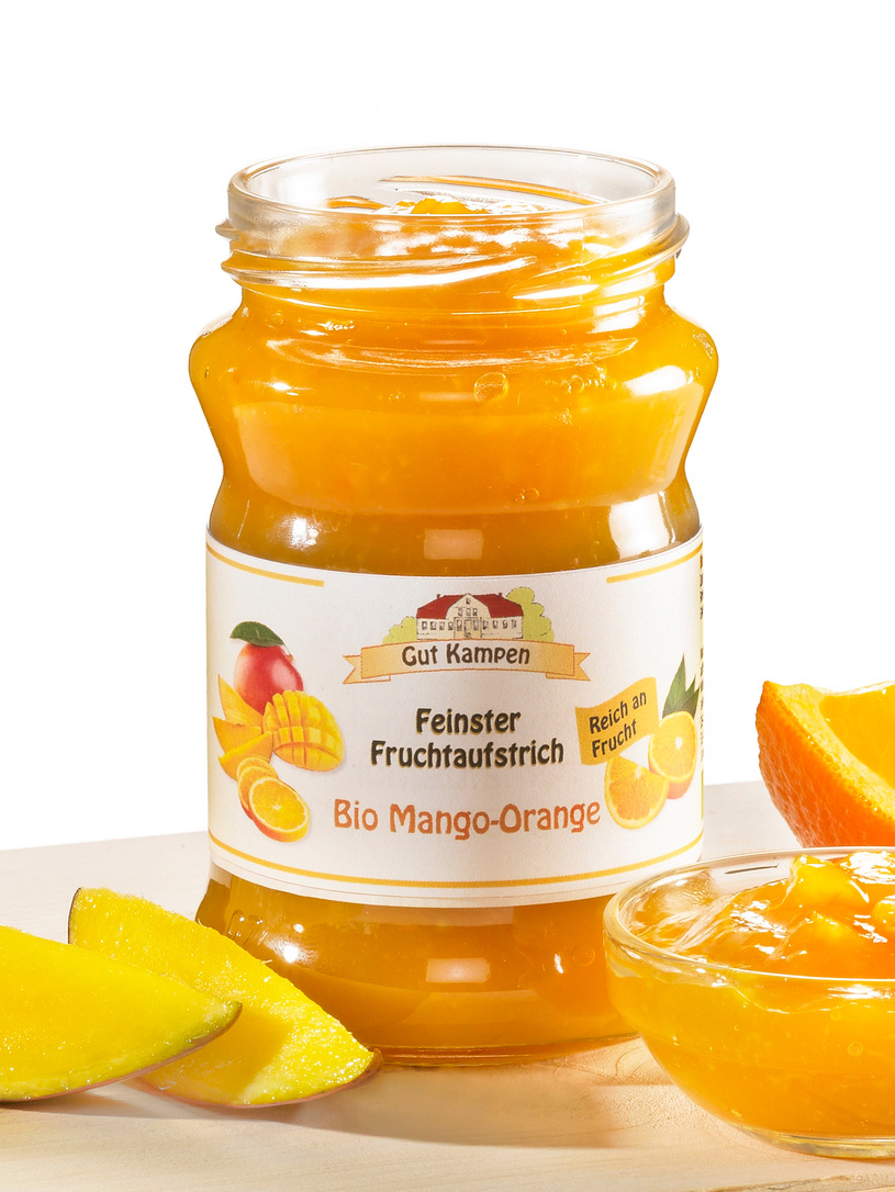 Mango-Orange Fruchtaufstrich, Bio