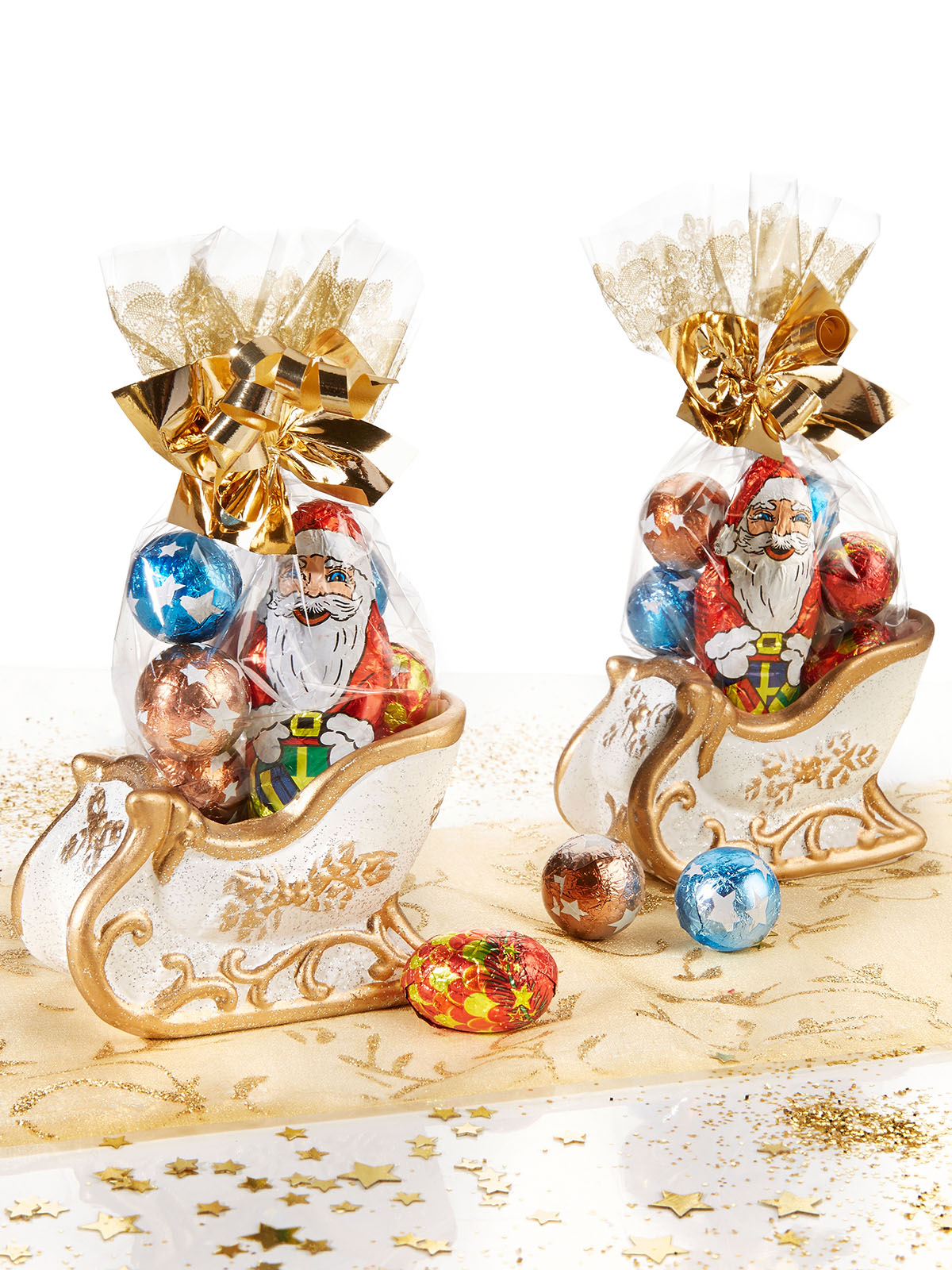 Süßes Schlittenduo