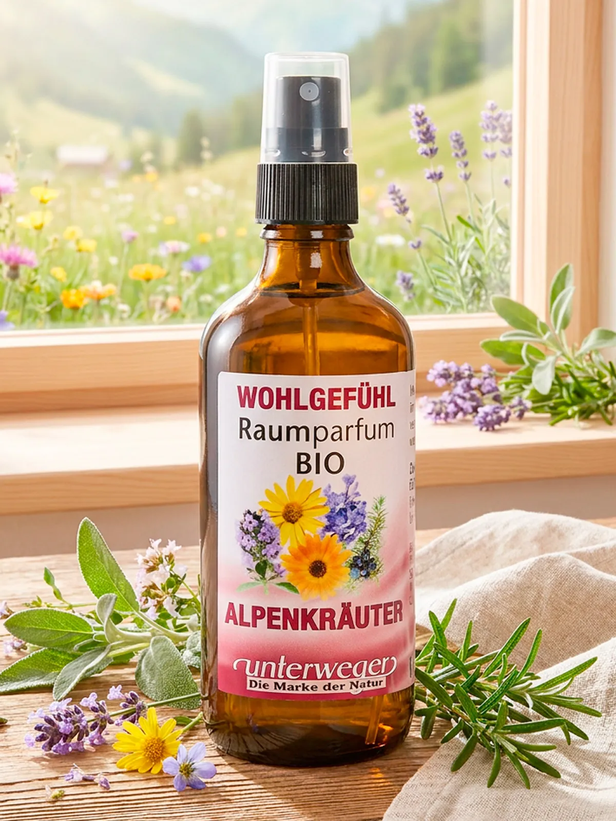 BIO Raumparfum „Alpenkräuter“