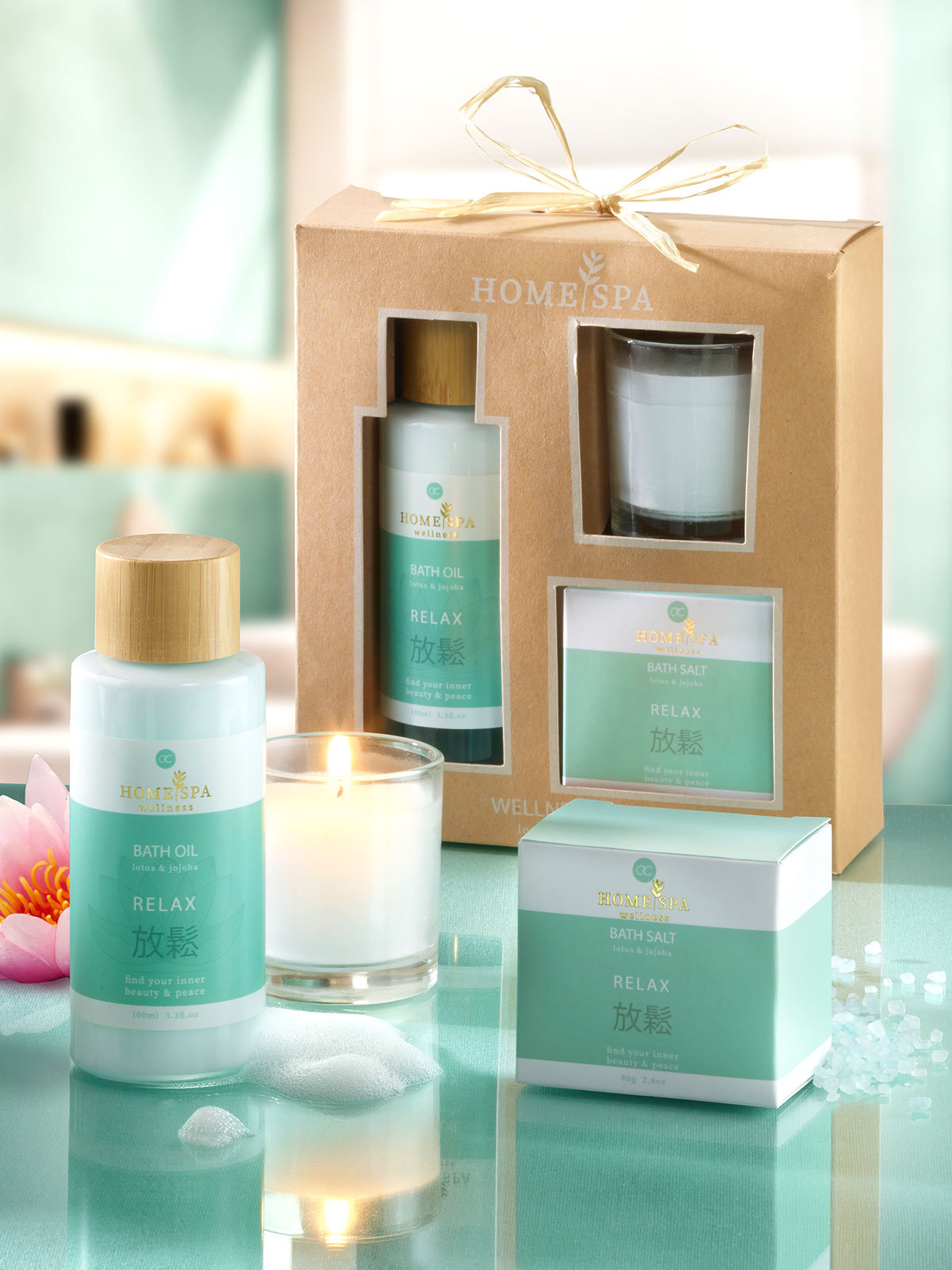 Wellness-Set „Lotus & Jojoba“