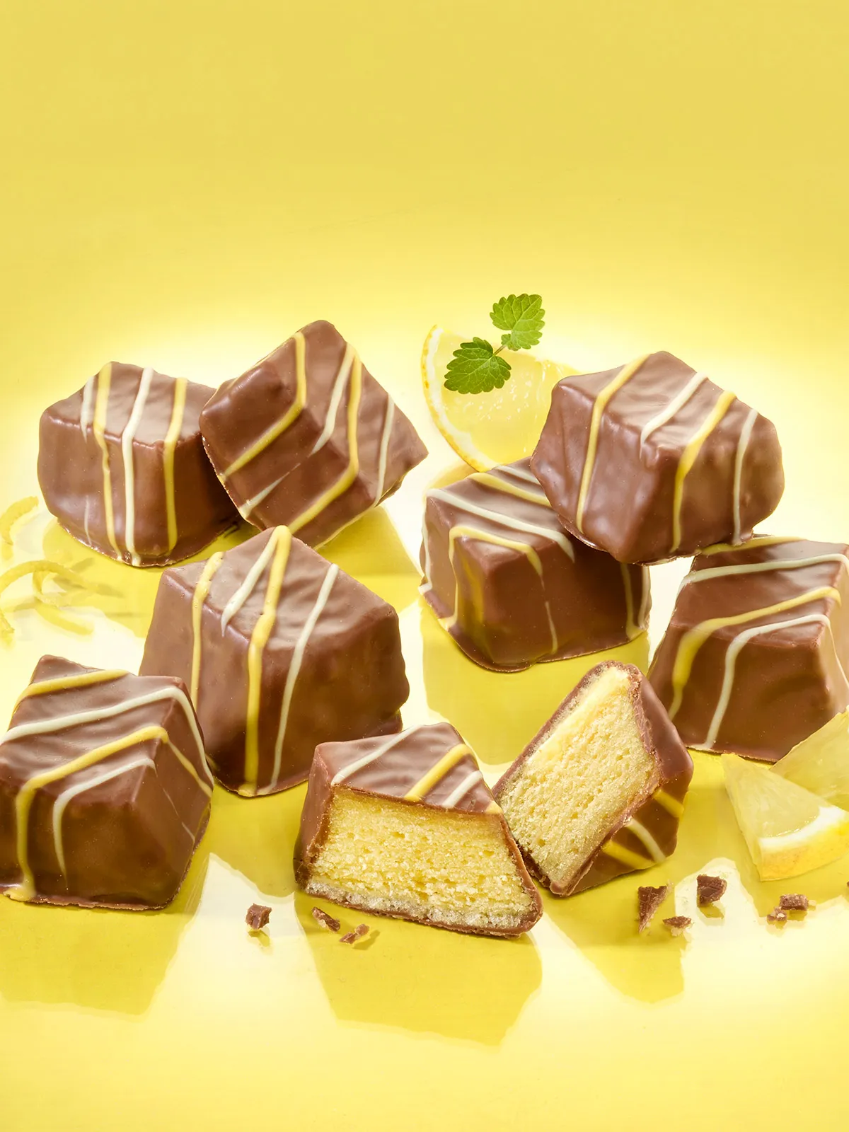 Limoncello Baumkuchen-Spitzen
