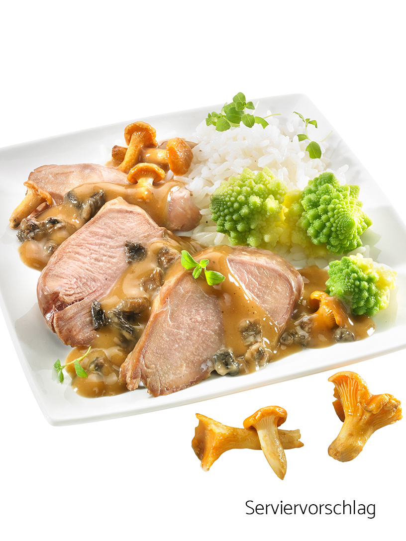 Schweinefilet "Pilzrahm"