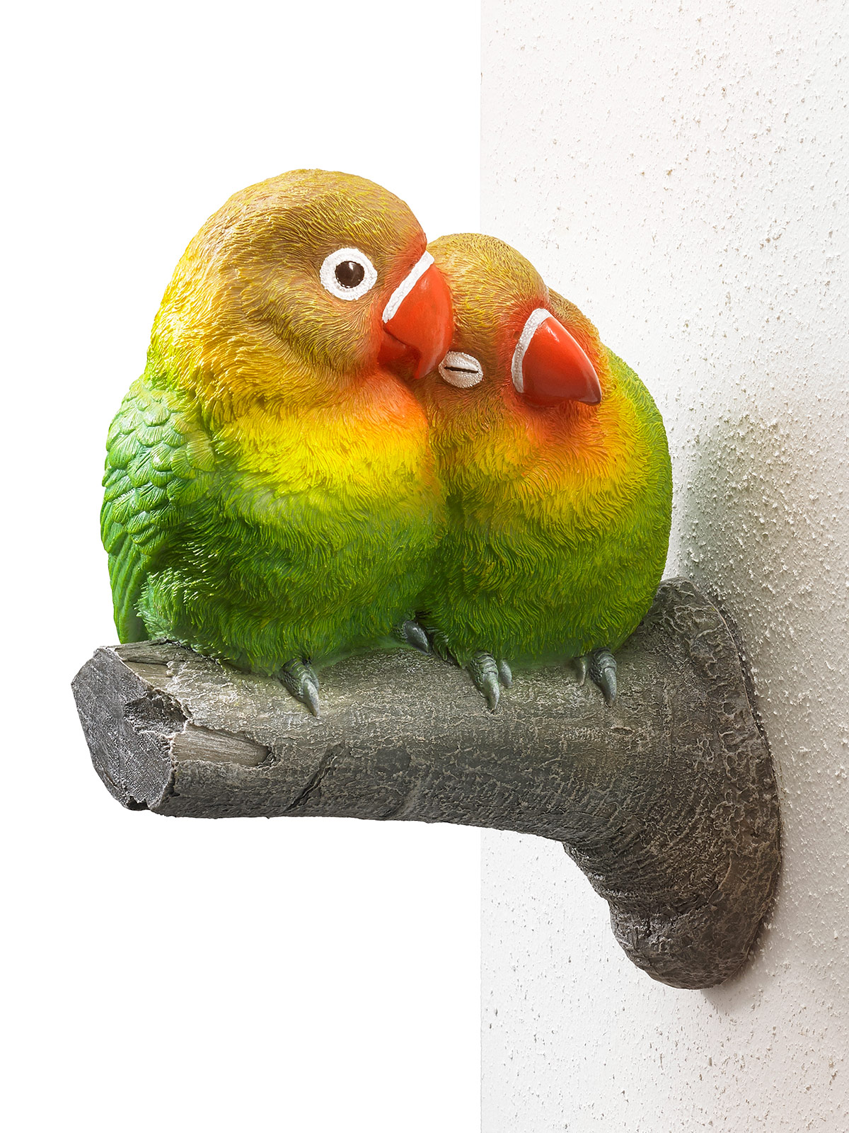 Wandschmuck „Papageienpärchen“