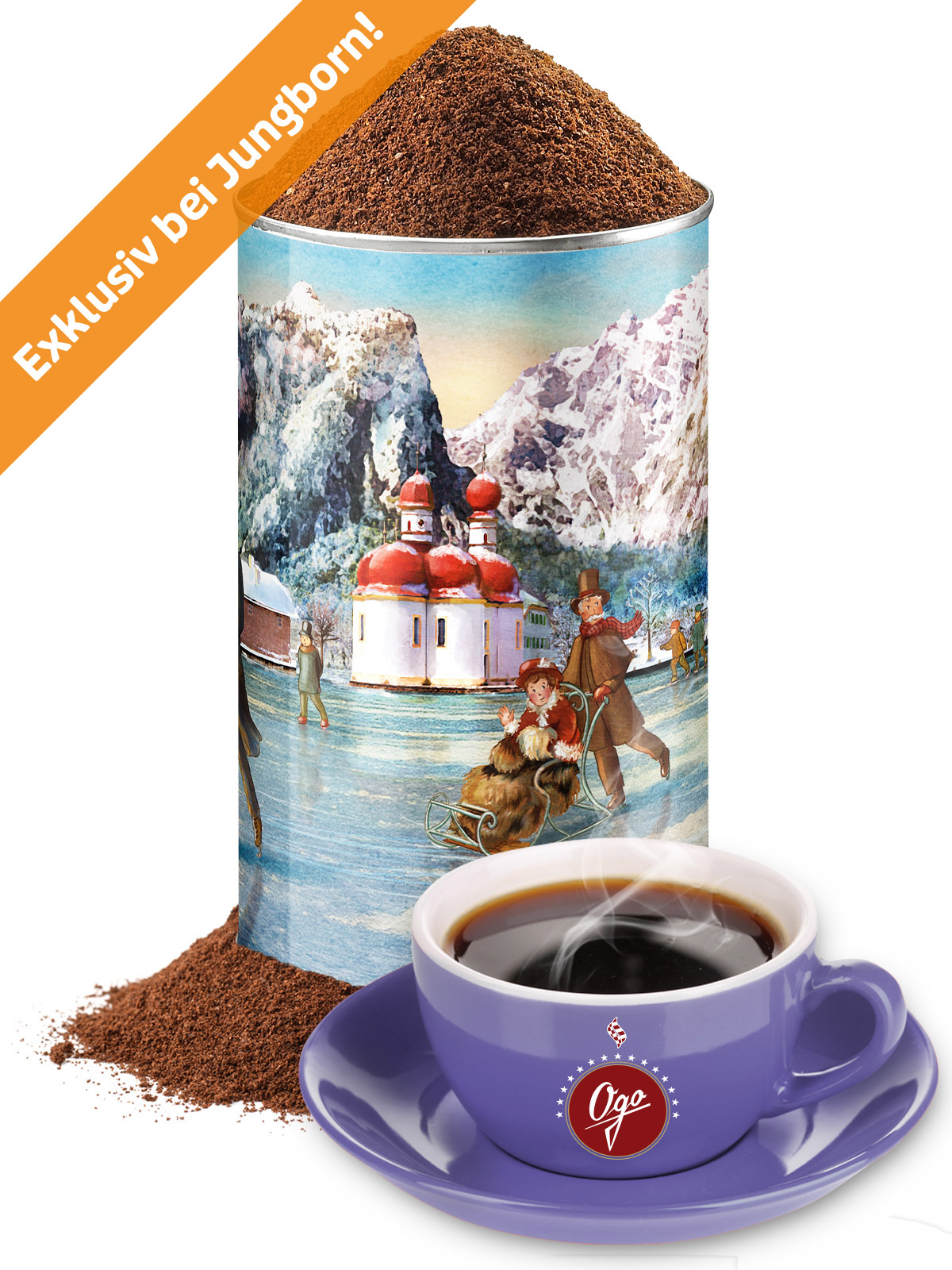 Rarität Royal, gem. in Künstlerdose