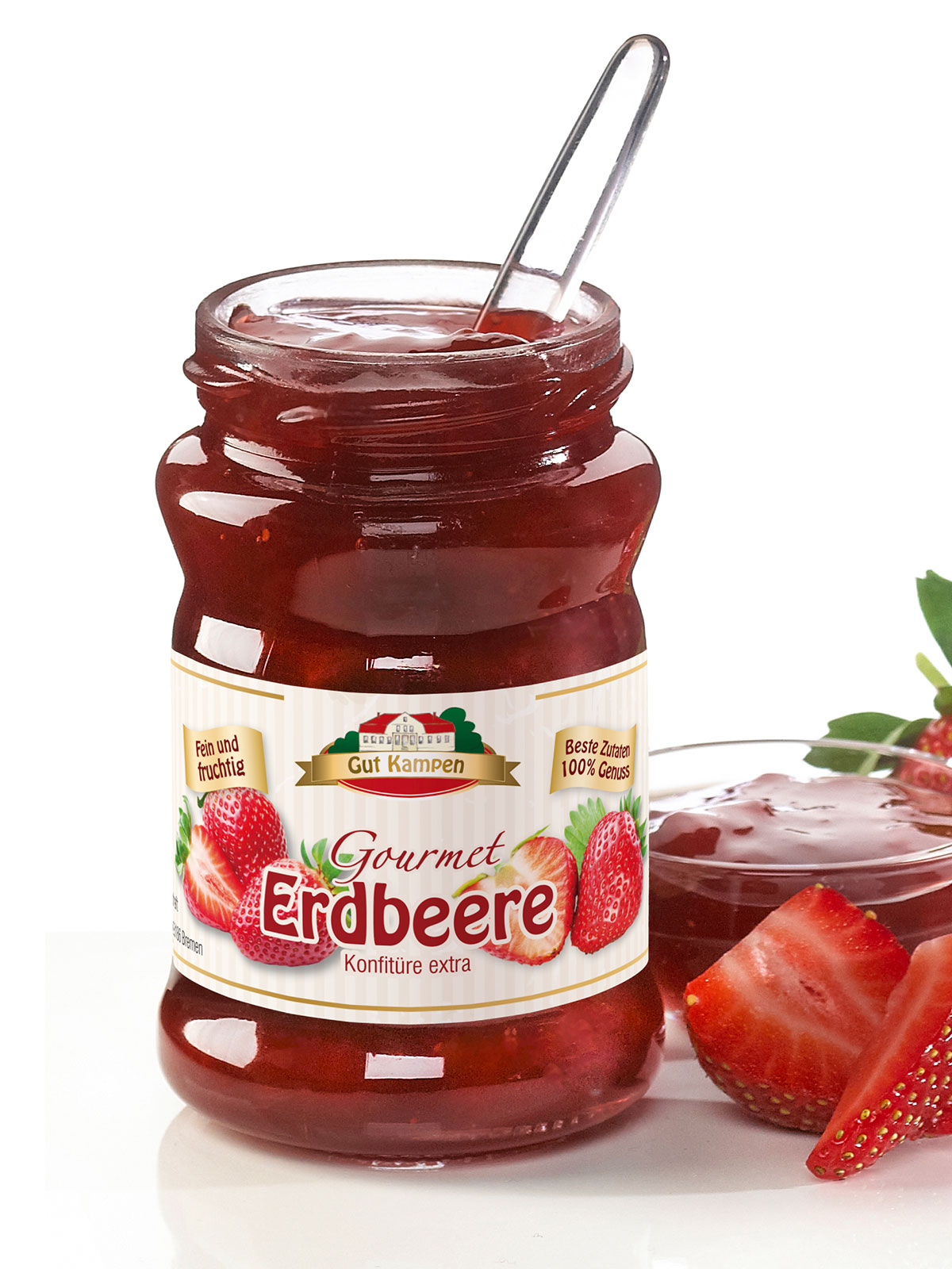 Erdbeer-Bio-Konfitüre, Gourmet Extra