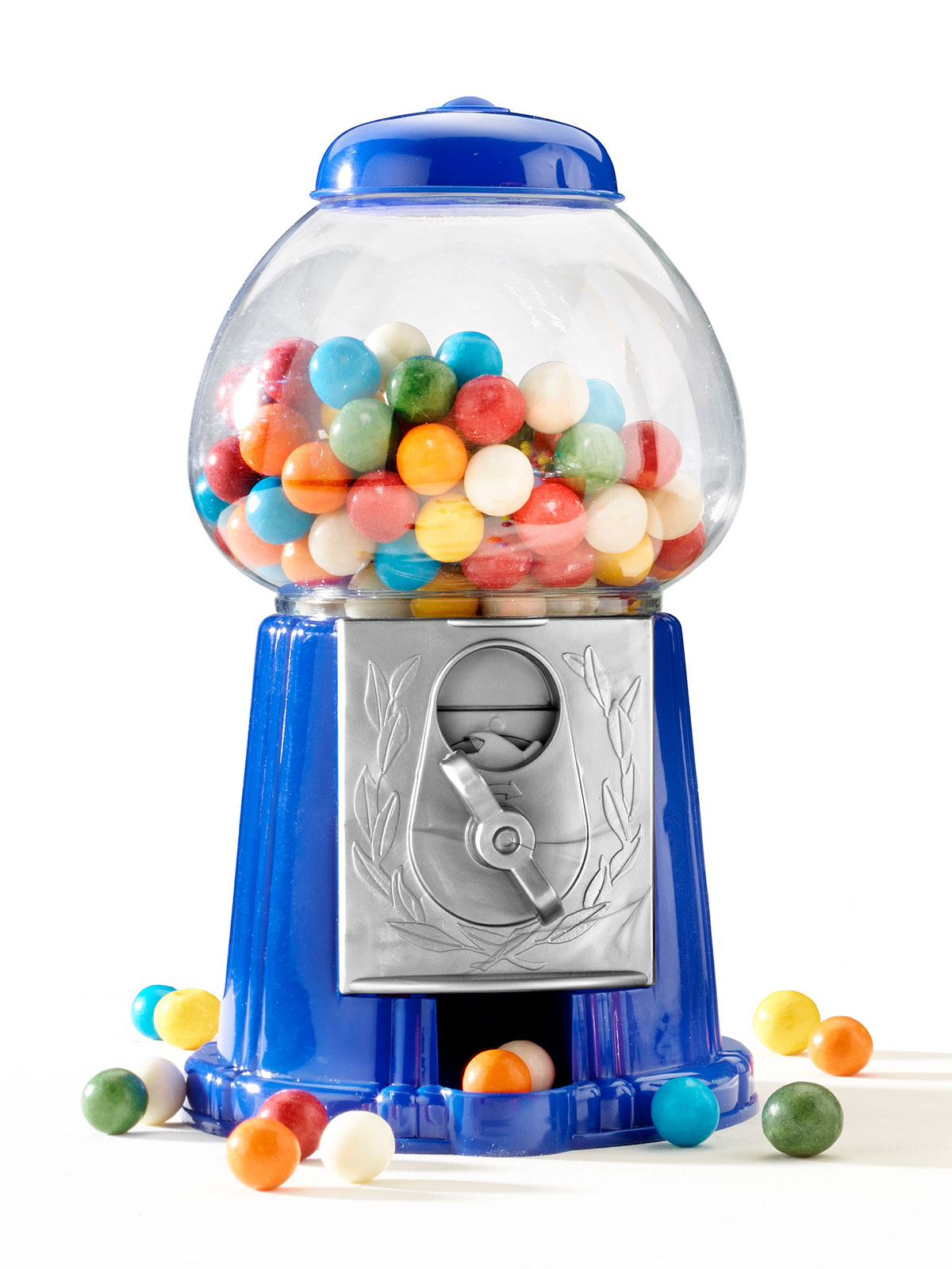 Kaugummi-Automat, blau