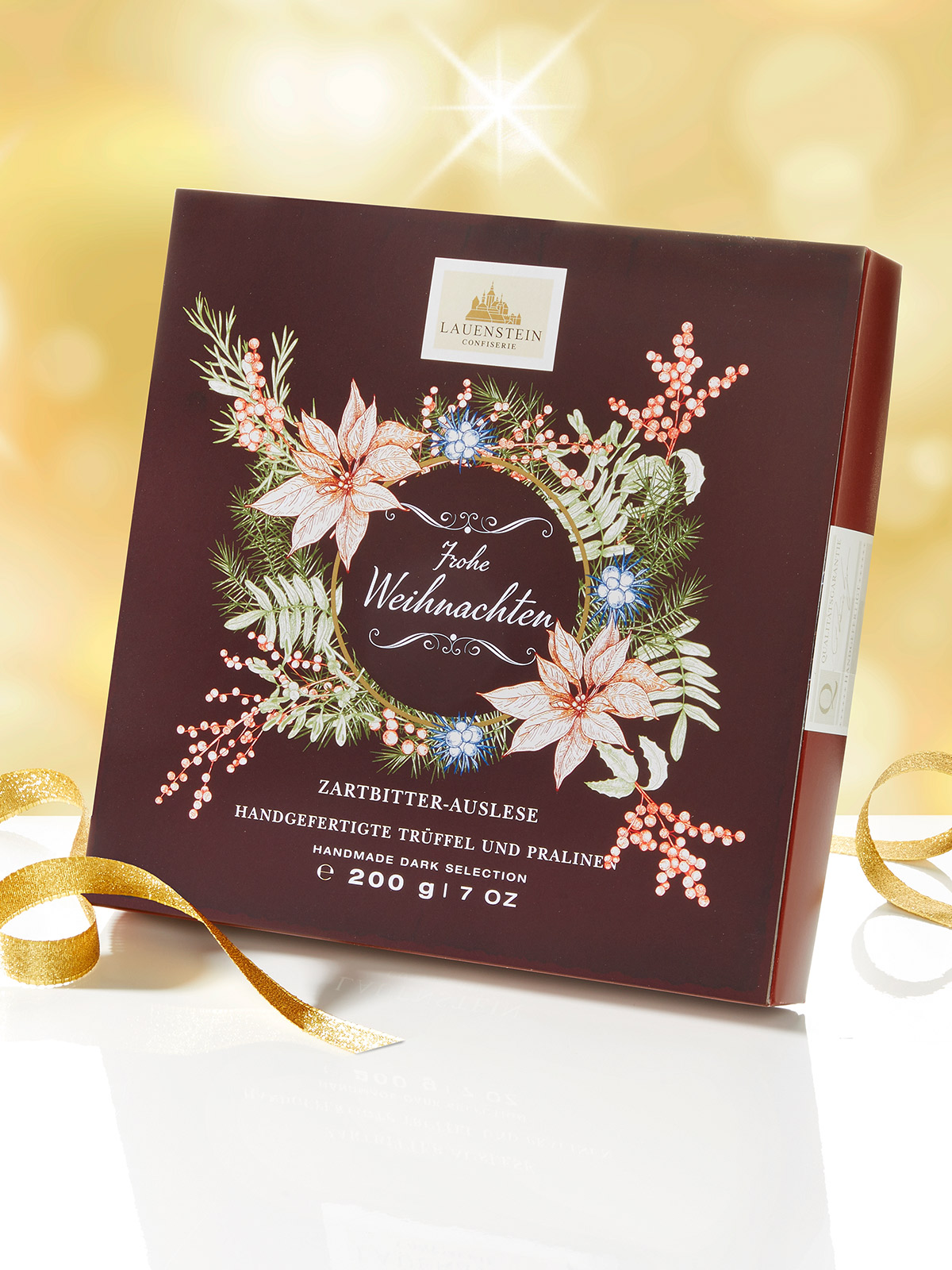 Lauensteiner Pralinen „Frohe Weihnachten“