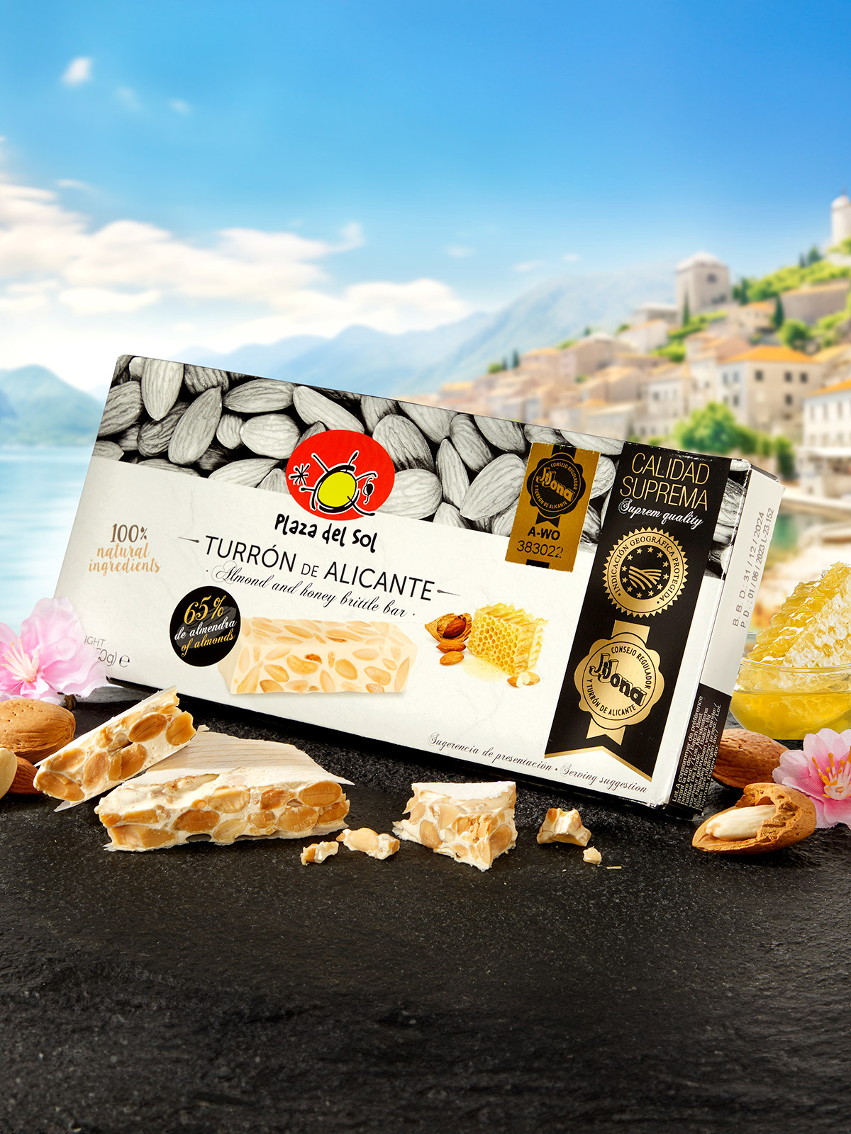 Weißer Nougat „Turrón“ 