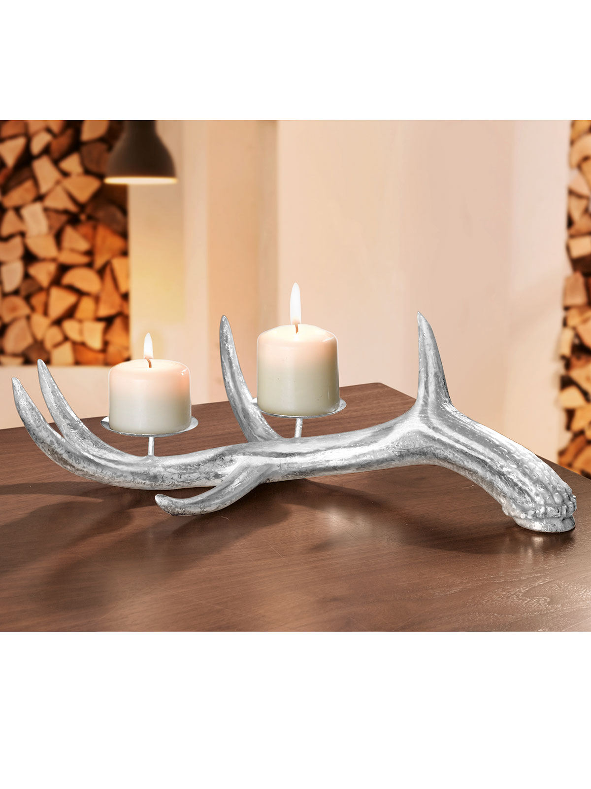 Kerzenhalter „Geweih“