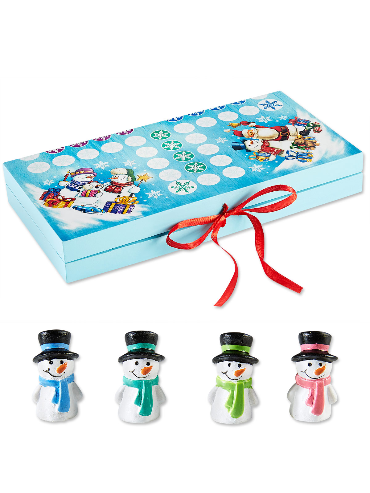 Spiel „Schneemann ärger dich nicht“