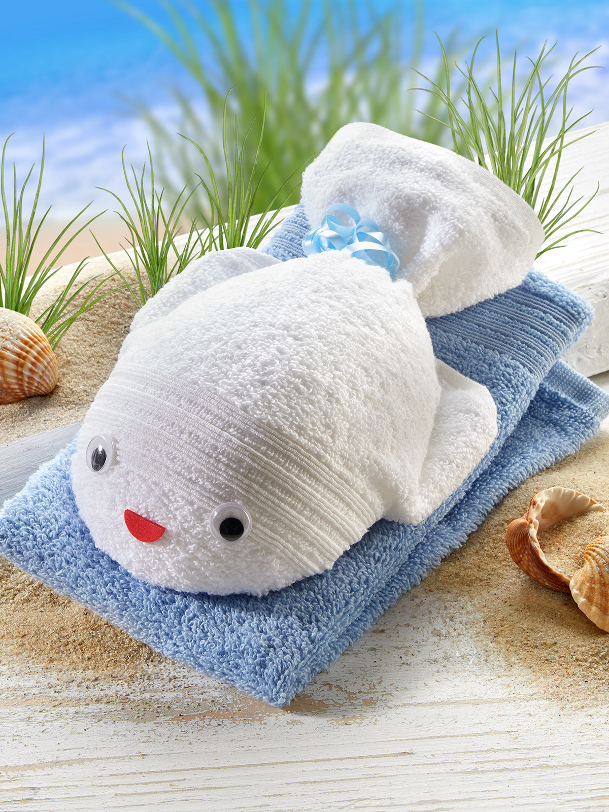 Handtuch-Fisch „Dolly“