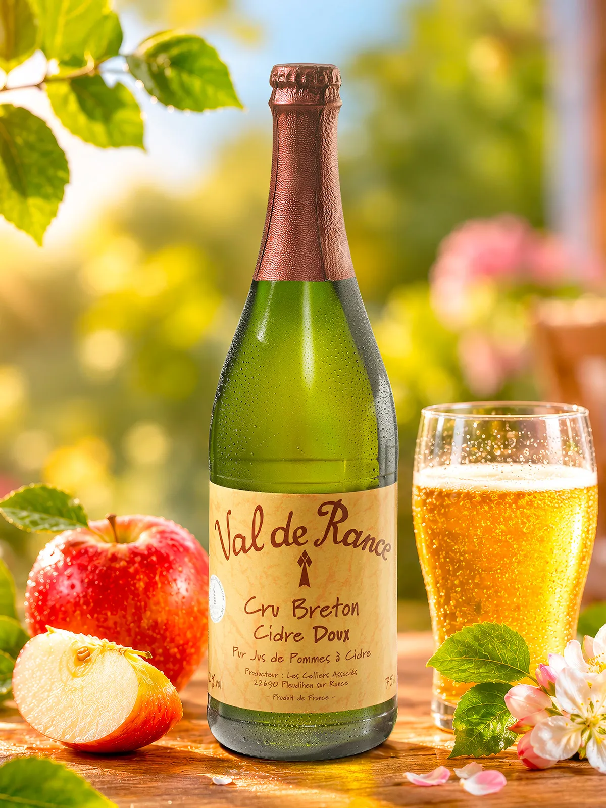 Bretonischer Cidre, lieblich
