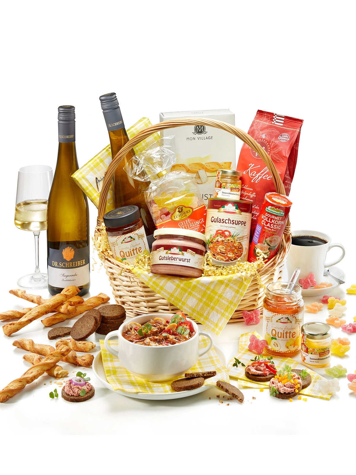 Geschenkkorb „Gaumenschmaus“