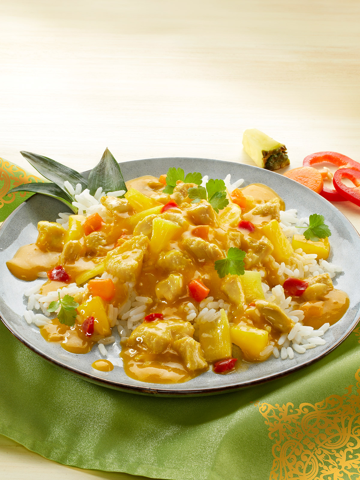 Hähnchen-Curry Hähnchen-Curry