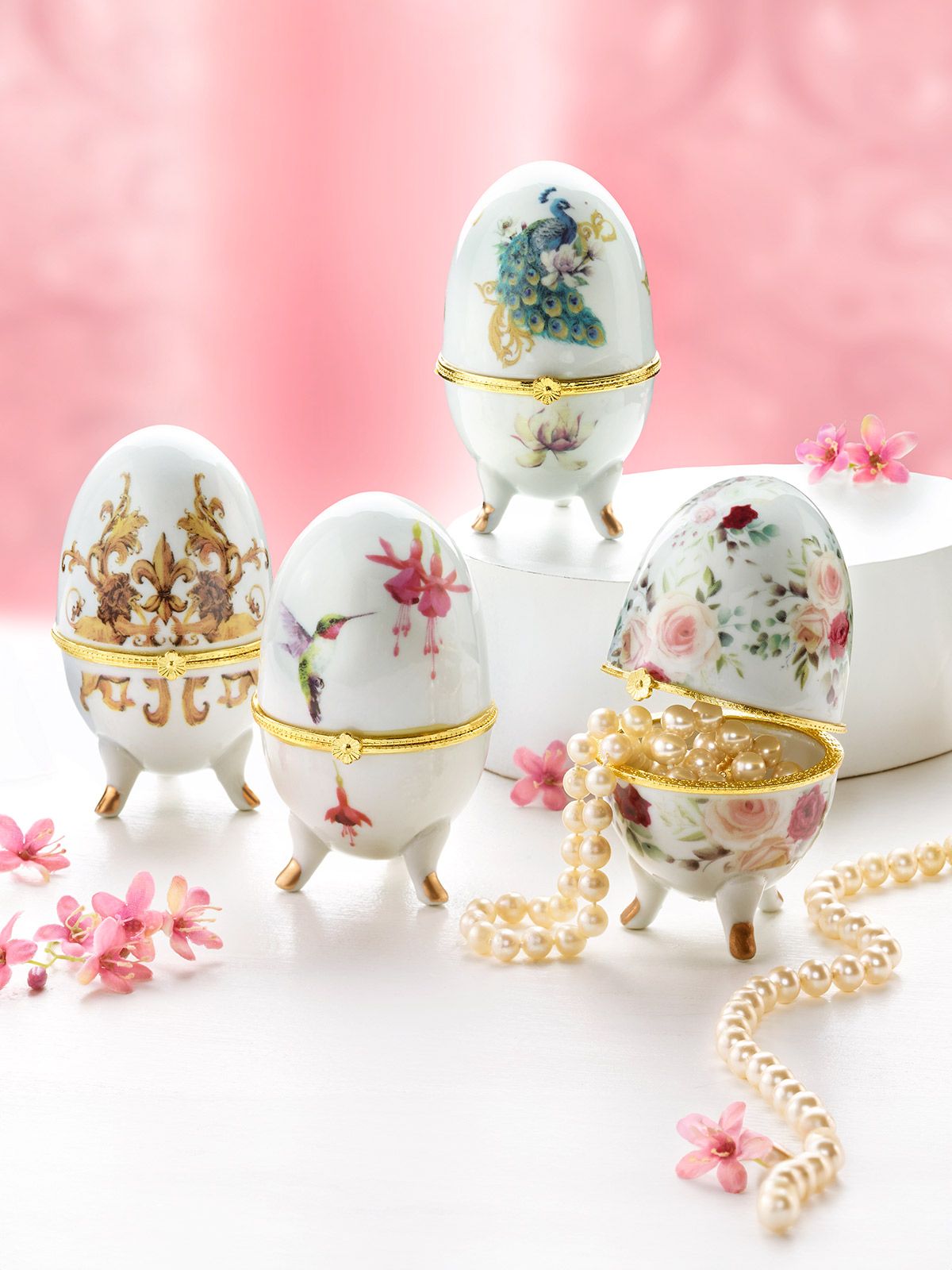 Porzellaneier-Quartett „Royal“ Porzellaneier-Quartett „Royal“