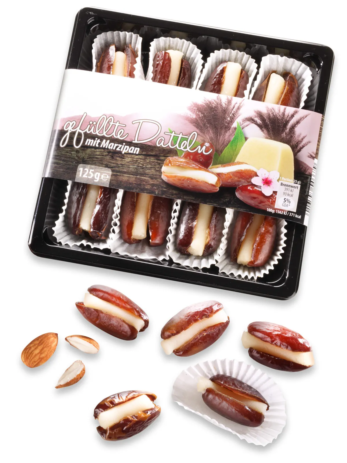 Datteln mit Marzipan