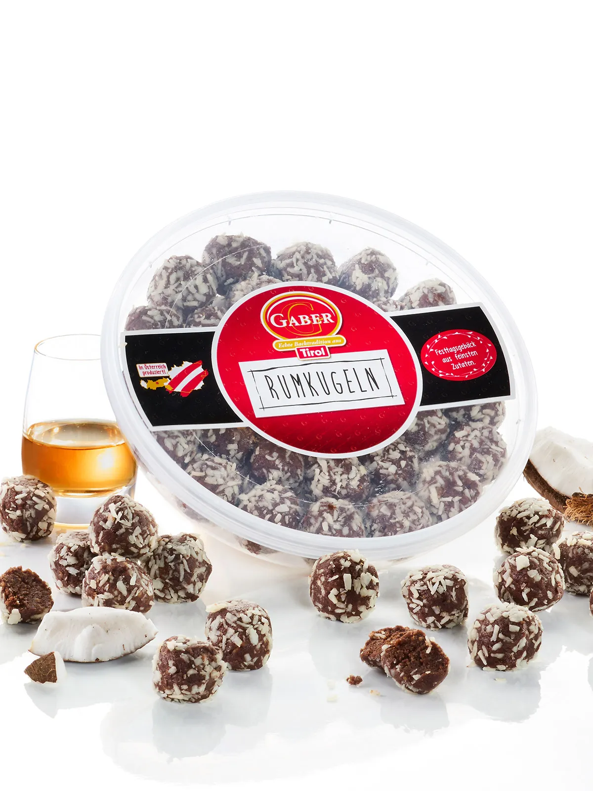 Rumkugeln mit Kokos