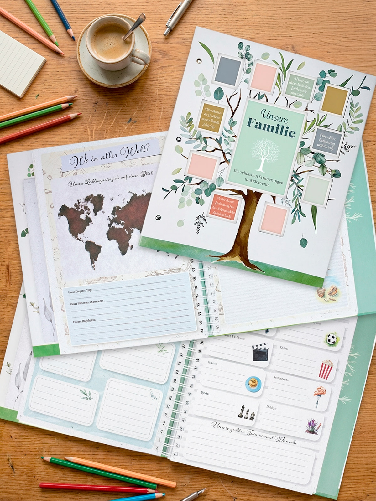 Familienbuch „Unsere Familie“