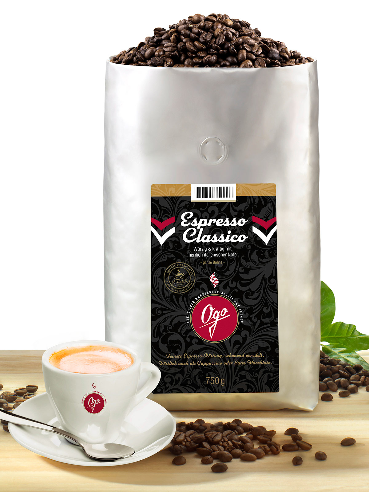 Espresso Classico Bohne, 750g