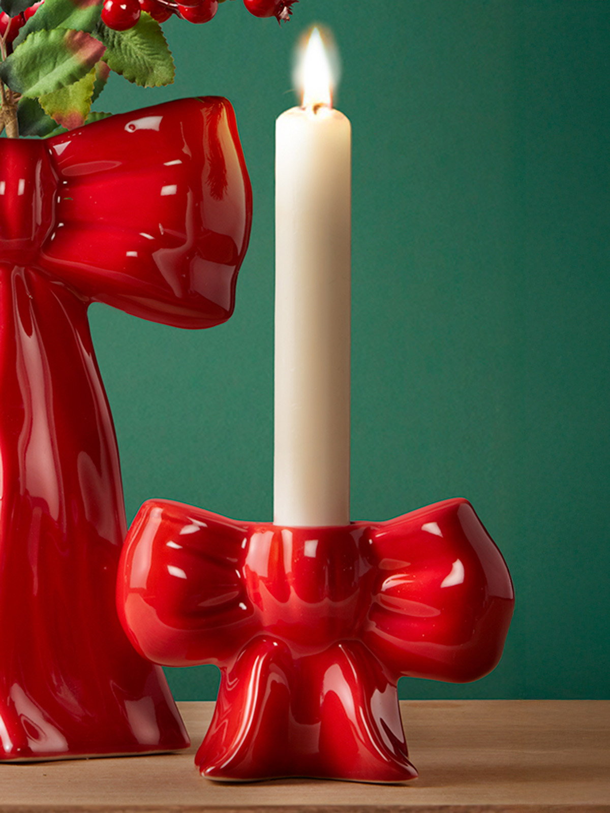 Kerzenständer „Schleife“