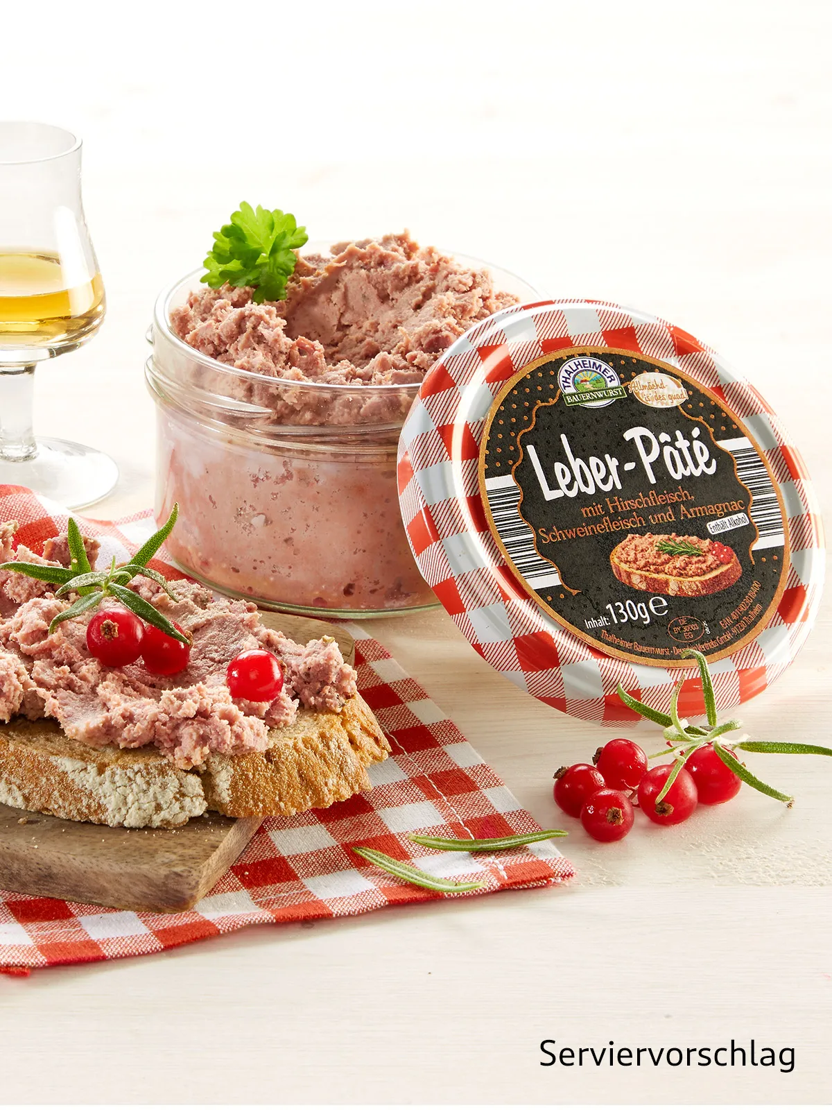 Leber-Pâté mit Hirsch & Armagnac