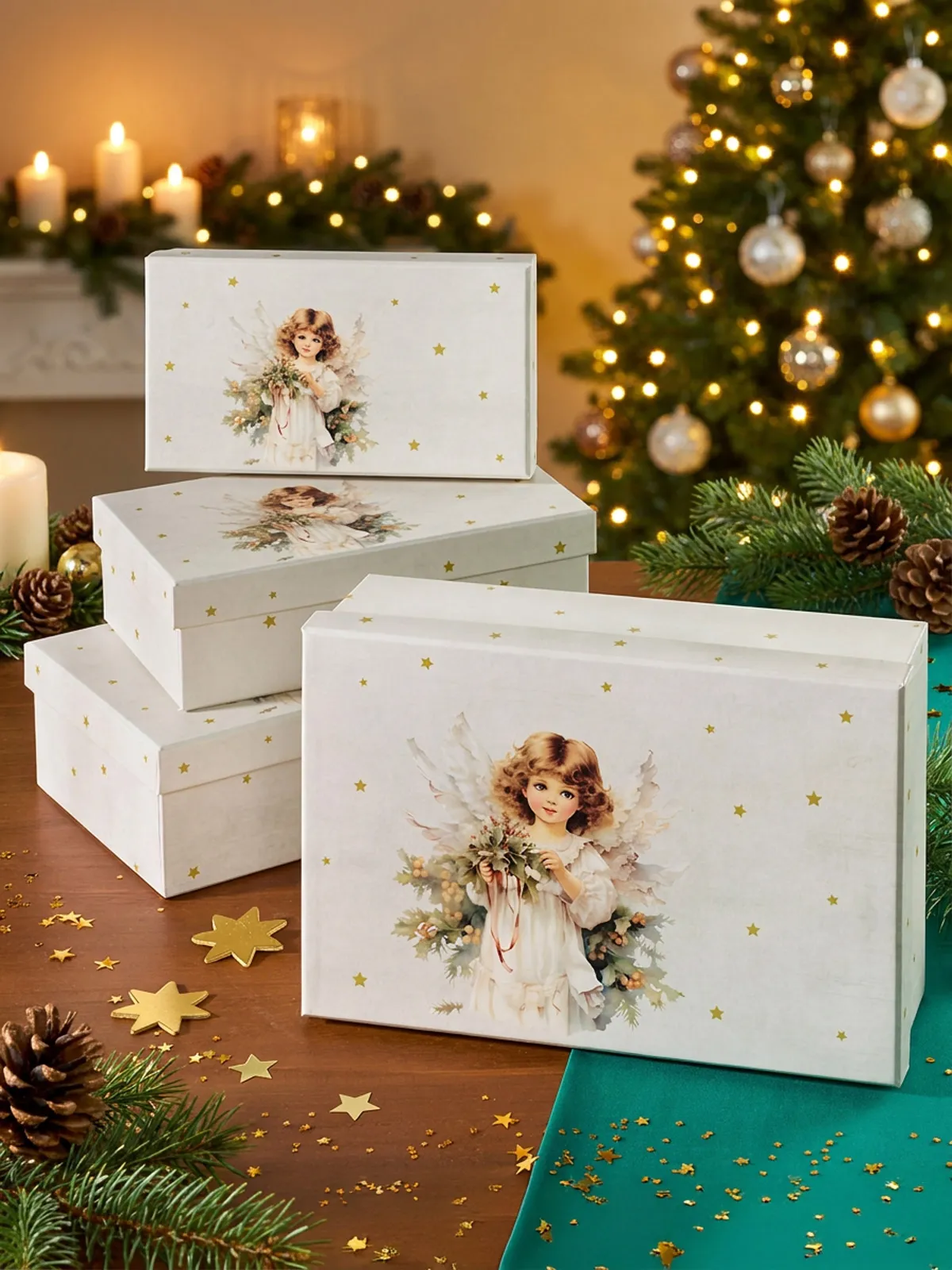 Geschenkboxen-Set „Engel“