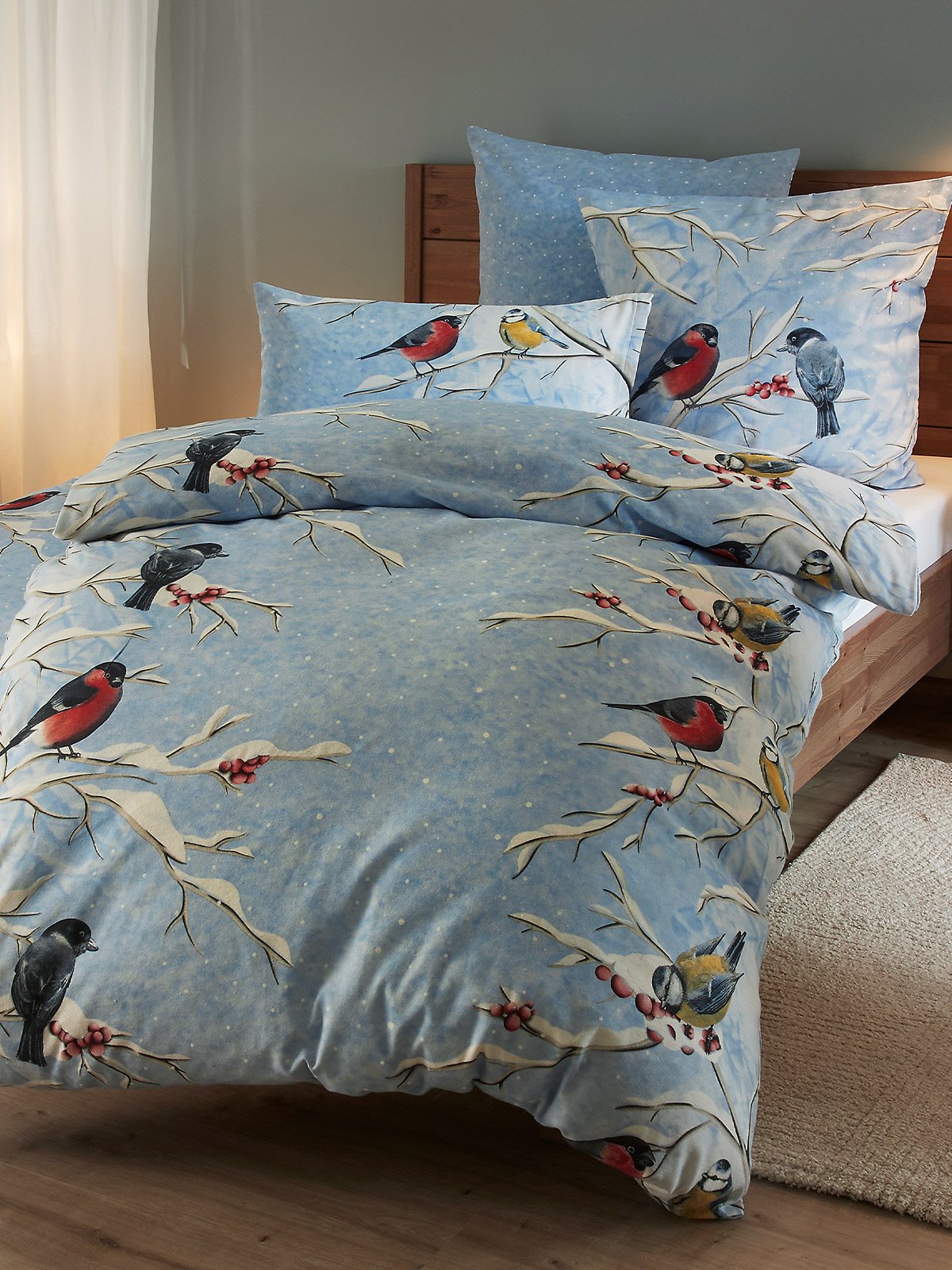 Bettwäsche-Set „Wintervogel“ Bettwäsche-Set „Wintervogel“