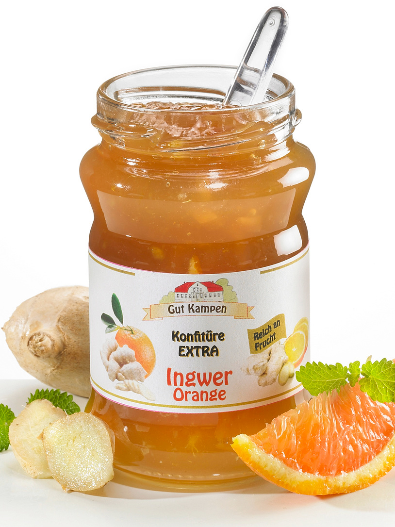 Ingwer Orange, Bio  Konfitüre Extra