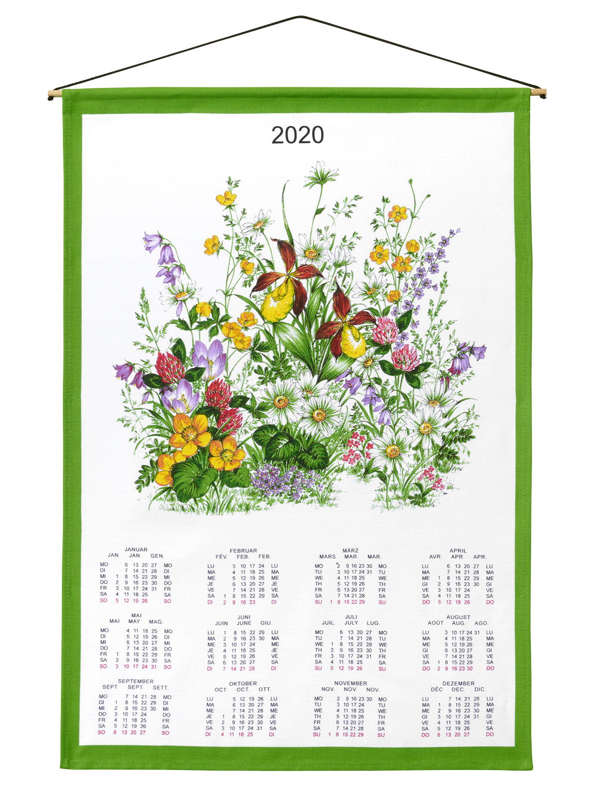 Wandkalender „Bergwiese“