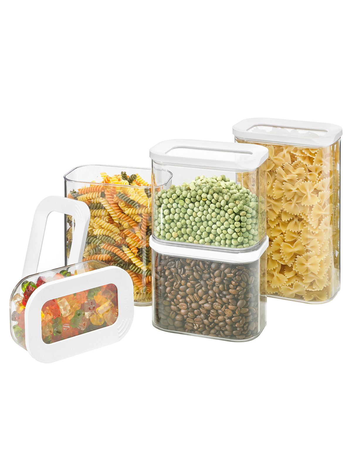 Klarsichtdosen, 5-tlg