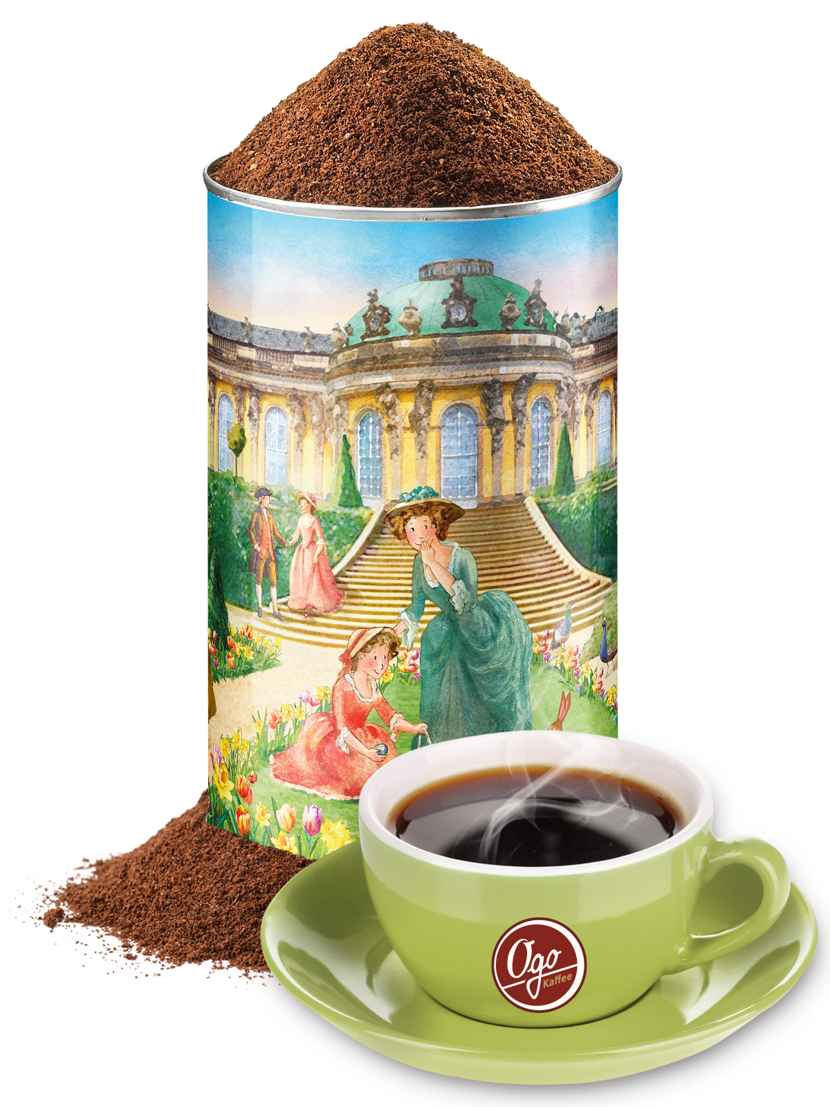 Naturmild, gem. in Künstlerdose