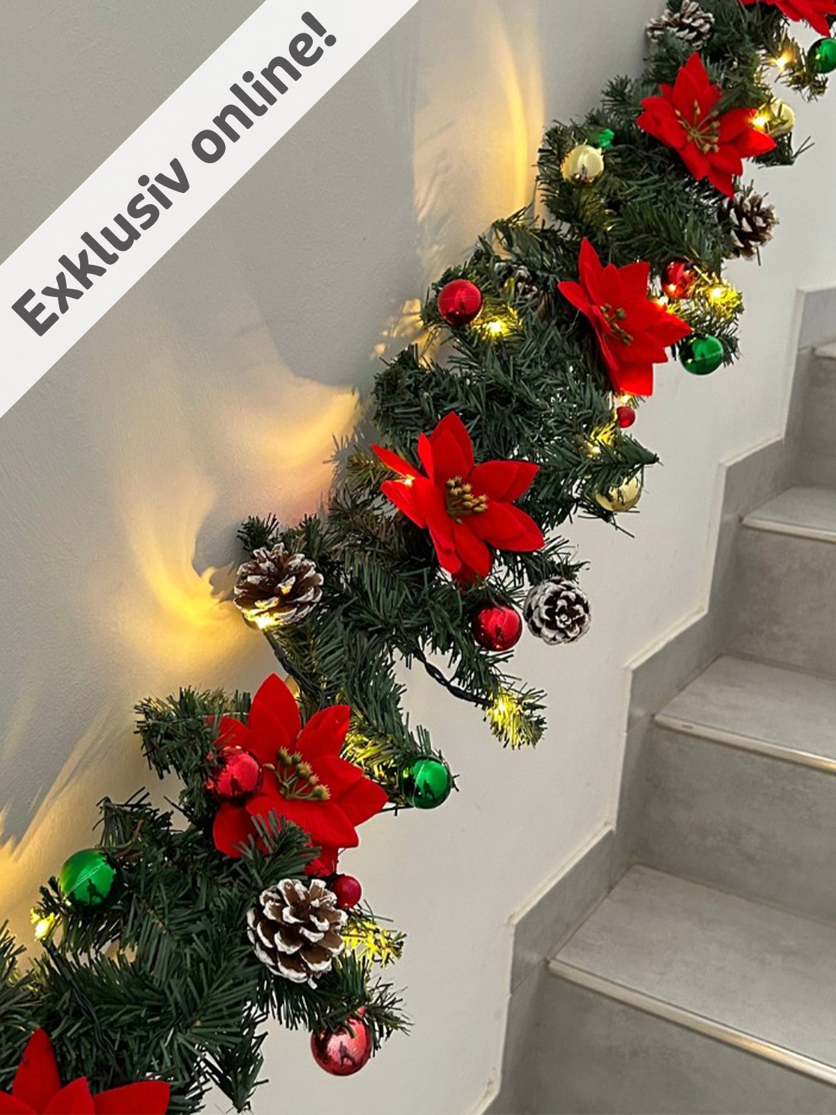 Weihnachtsgirlande „Weihnachtsstern“