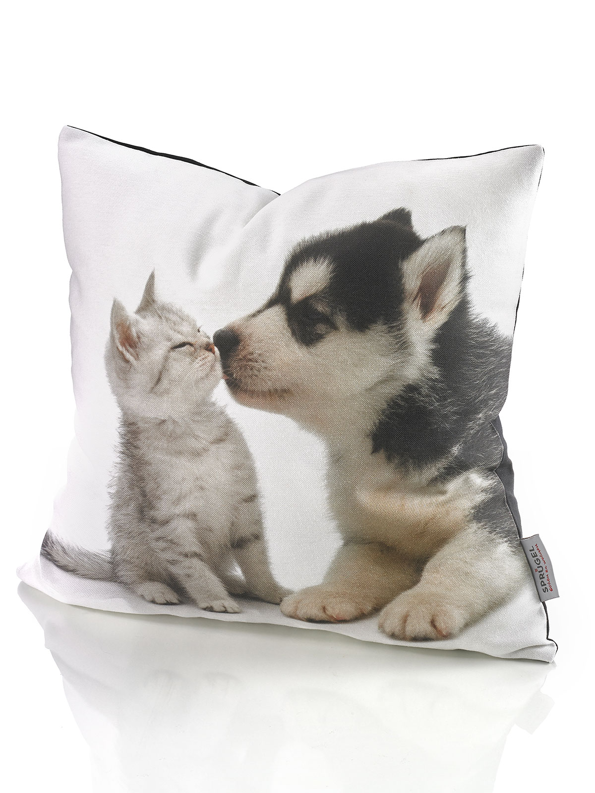 Kissenhülle „Hund & Katz“	