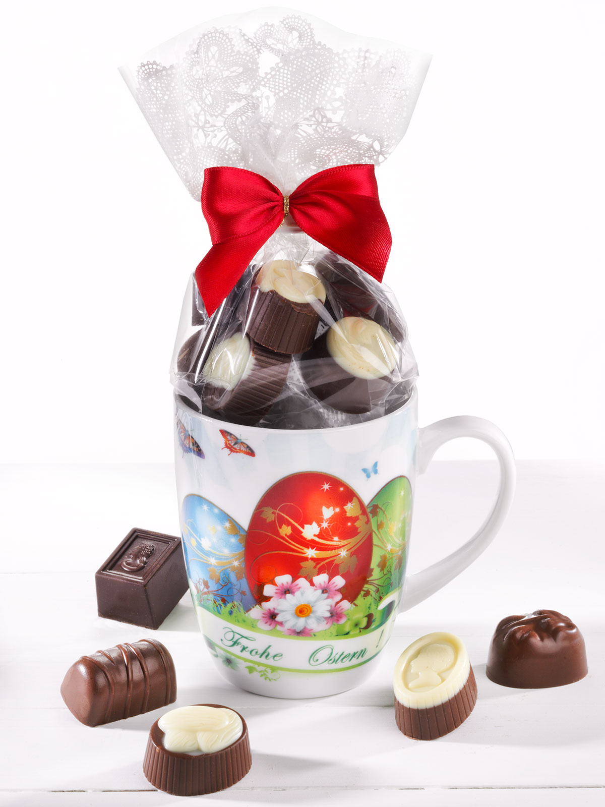 Pralinenbecher „Frohe Ostern“