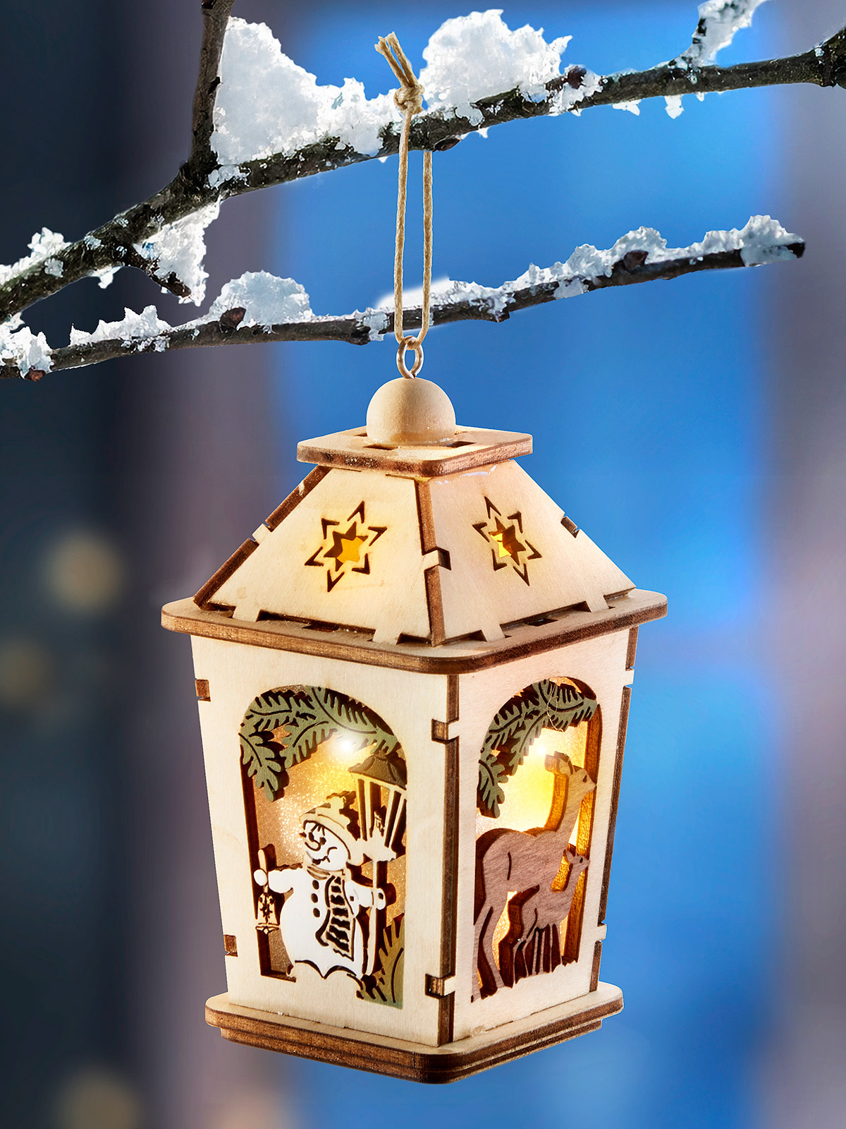 LED-Hänger „Winterlaterne“