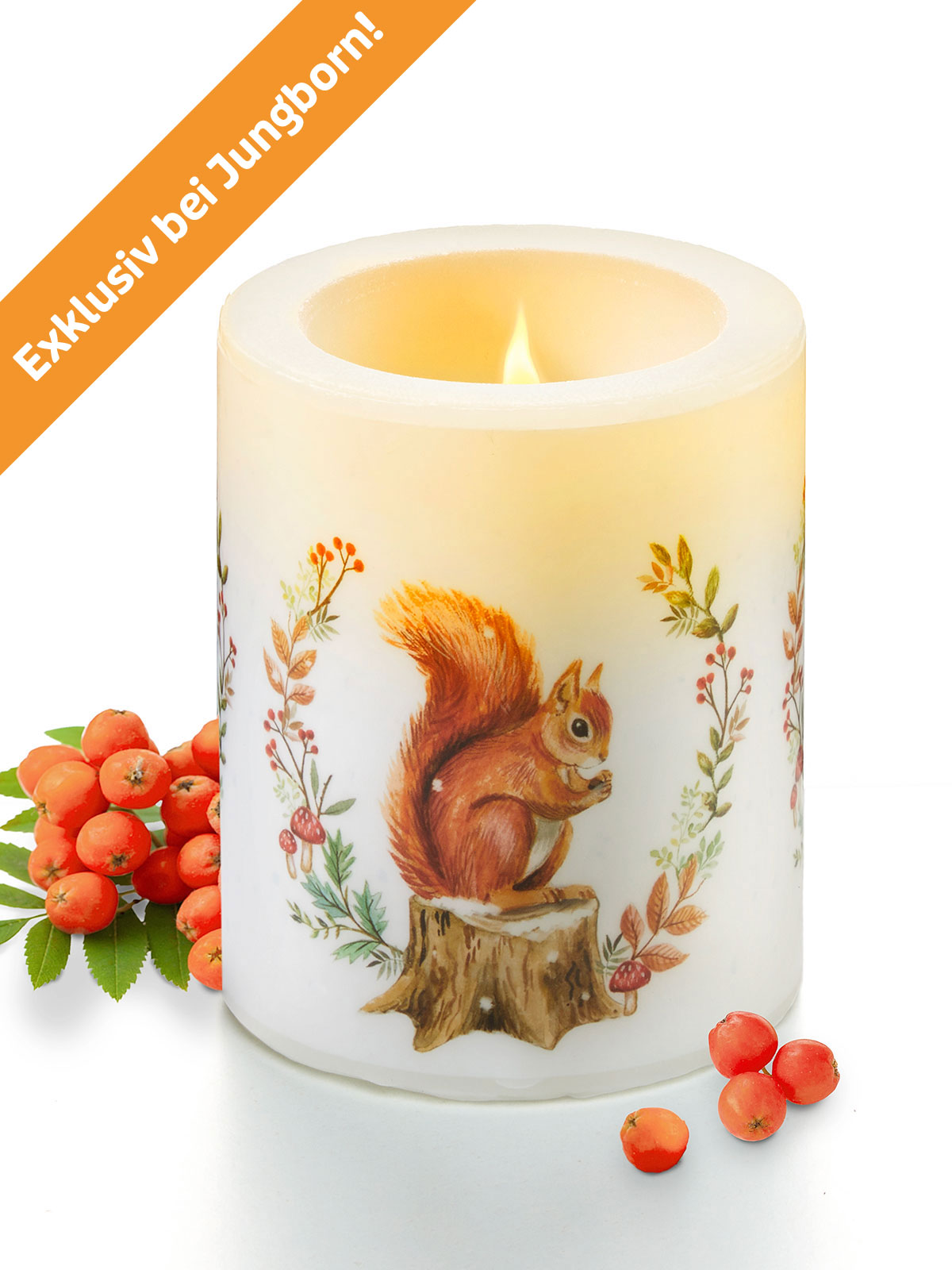 Kerze „Eichhörnchen“