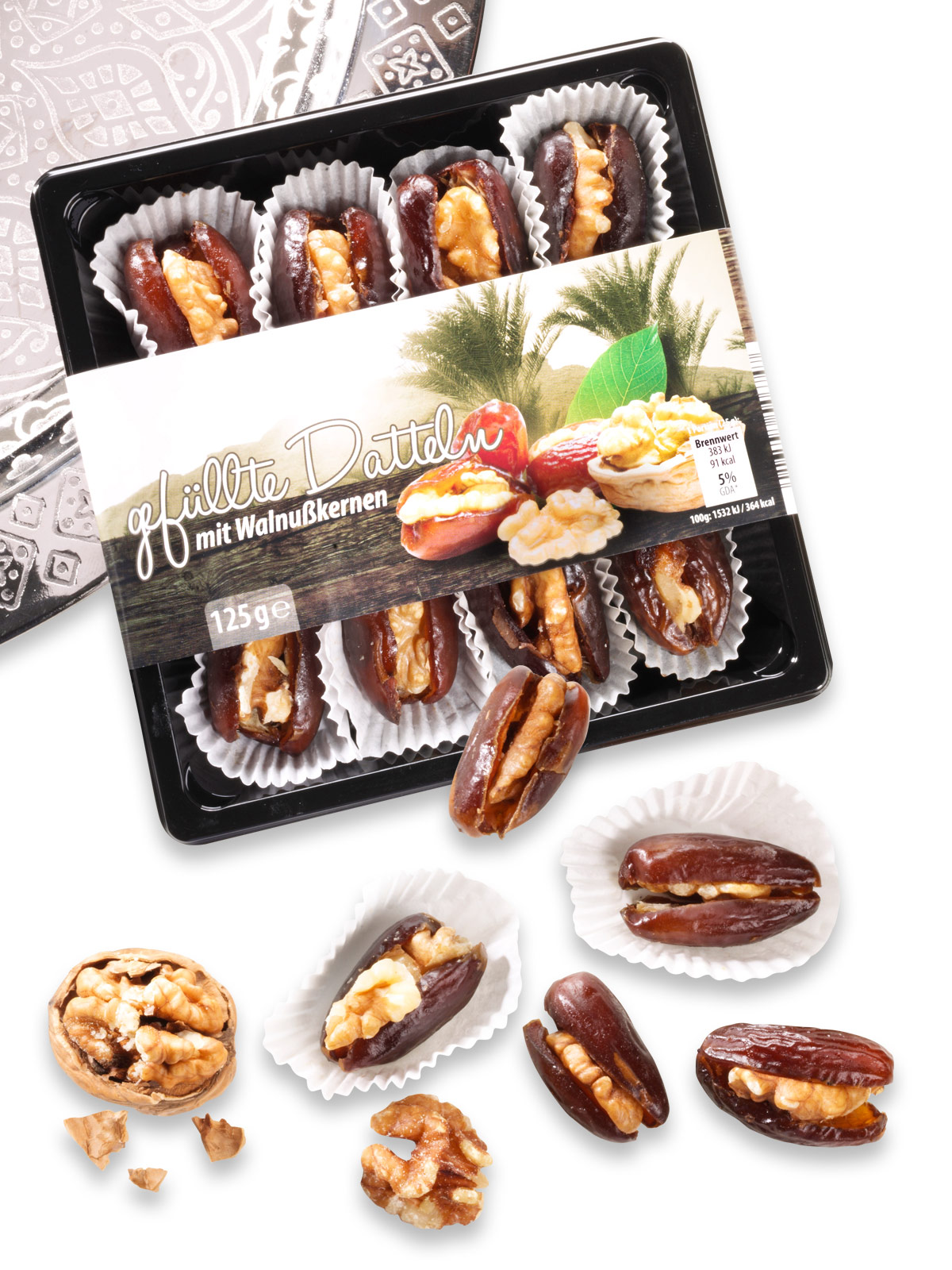 Datteln mit Walnuss