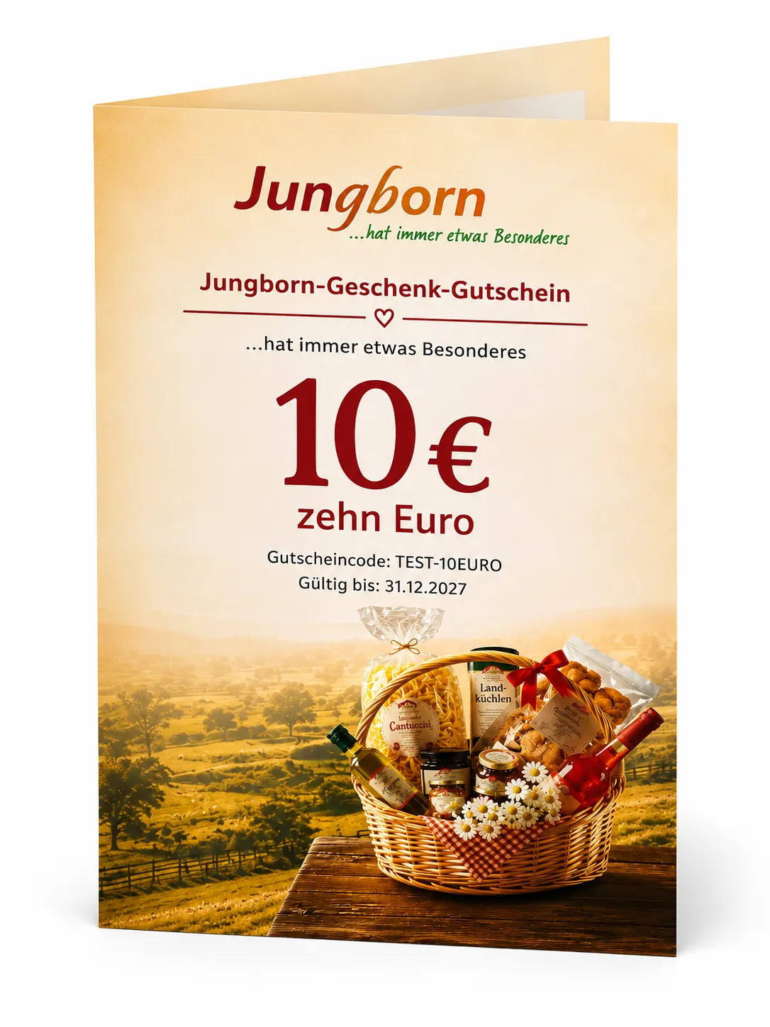 Jungborn Geschenkgutschein 25 €