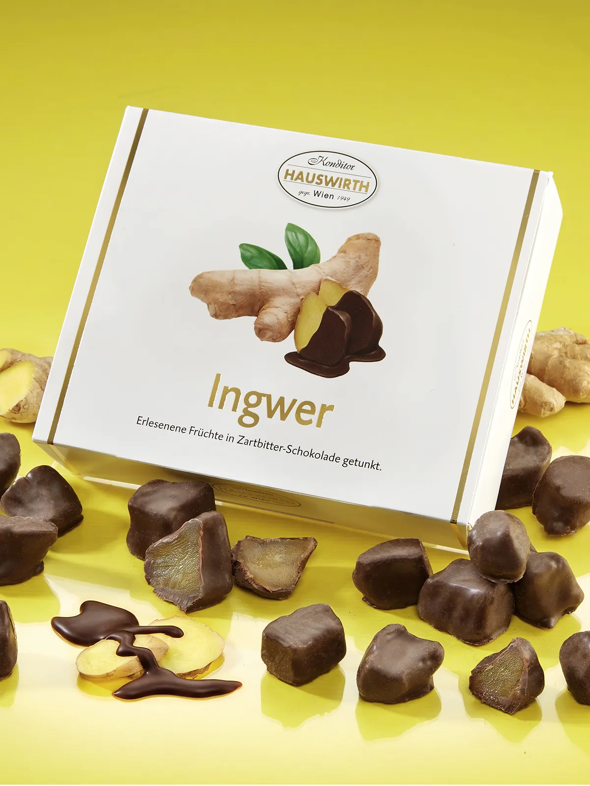 Ingwer-Zartbitter-Konfekt