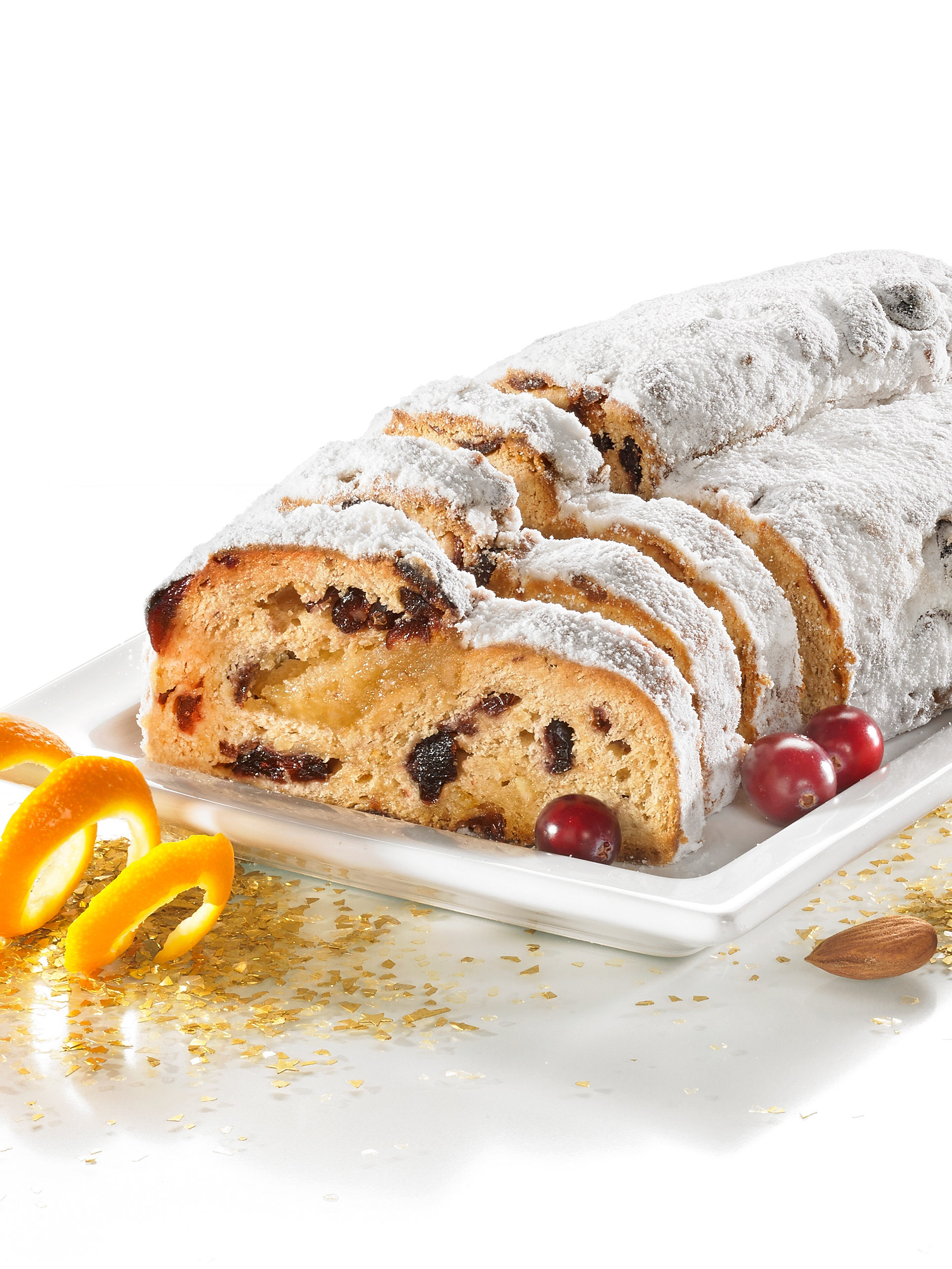 Cranberry-Orangen-Stollen