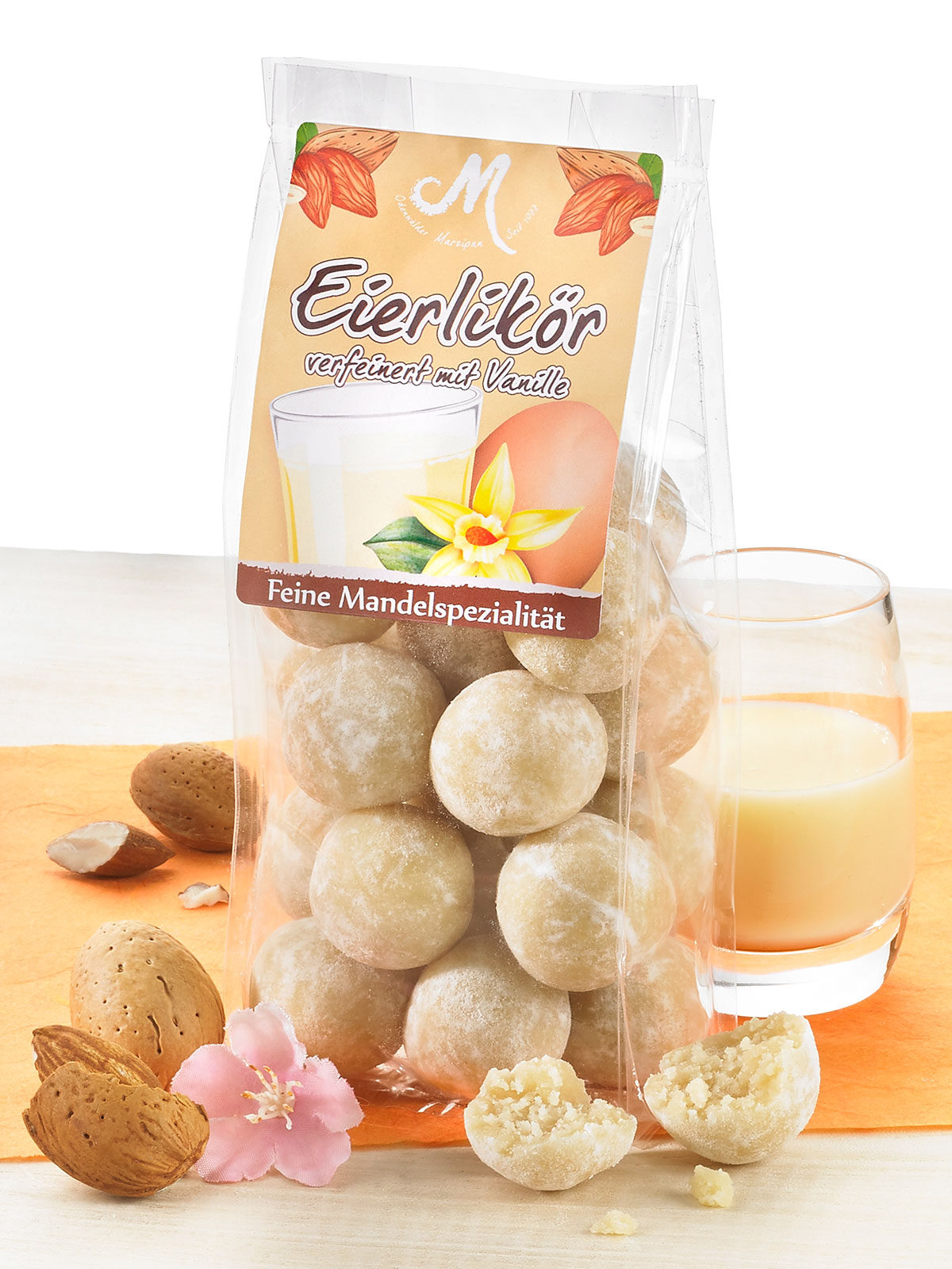 Eierlikör Mandelkugeln