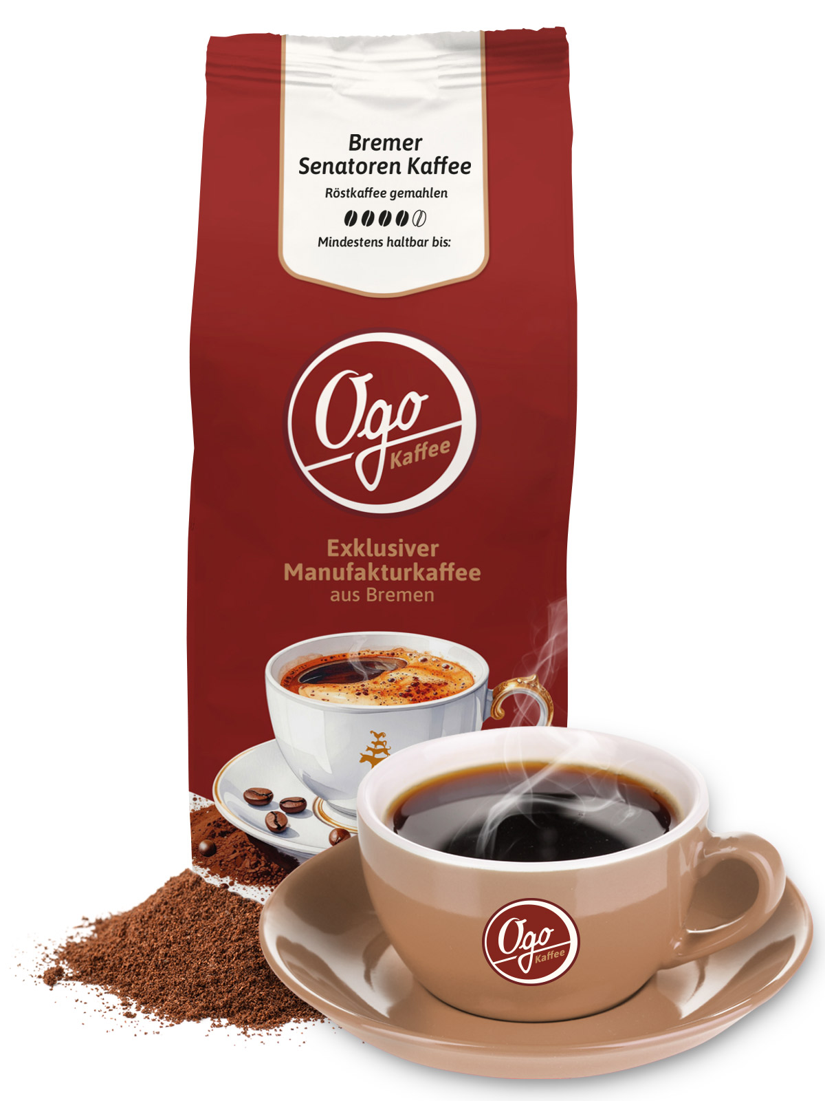 Bremer Senatoren Kaffee, gemahlen