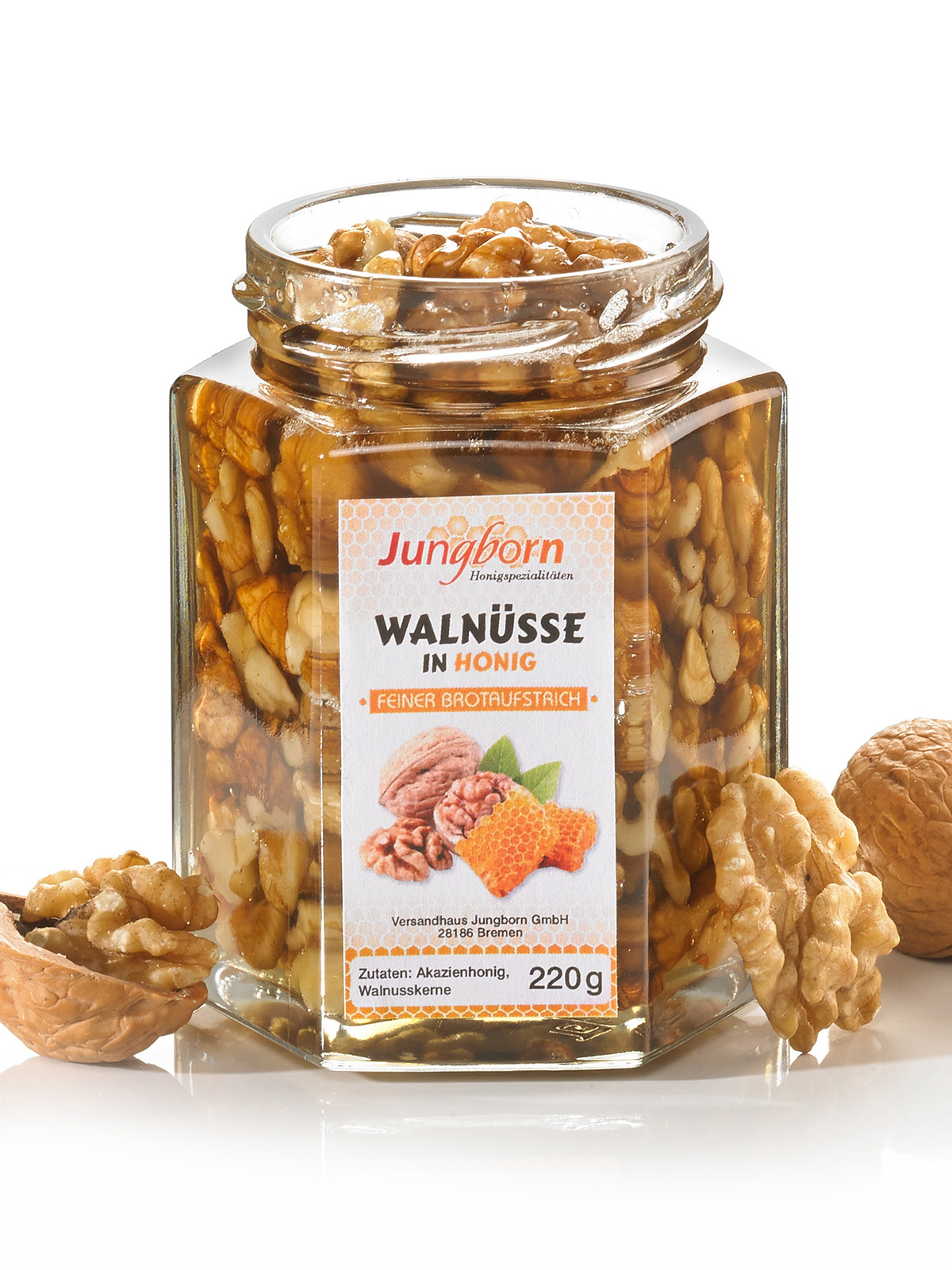 Walnüsse in Honig