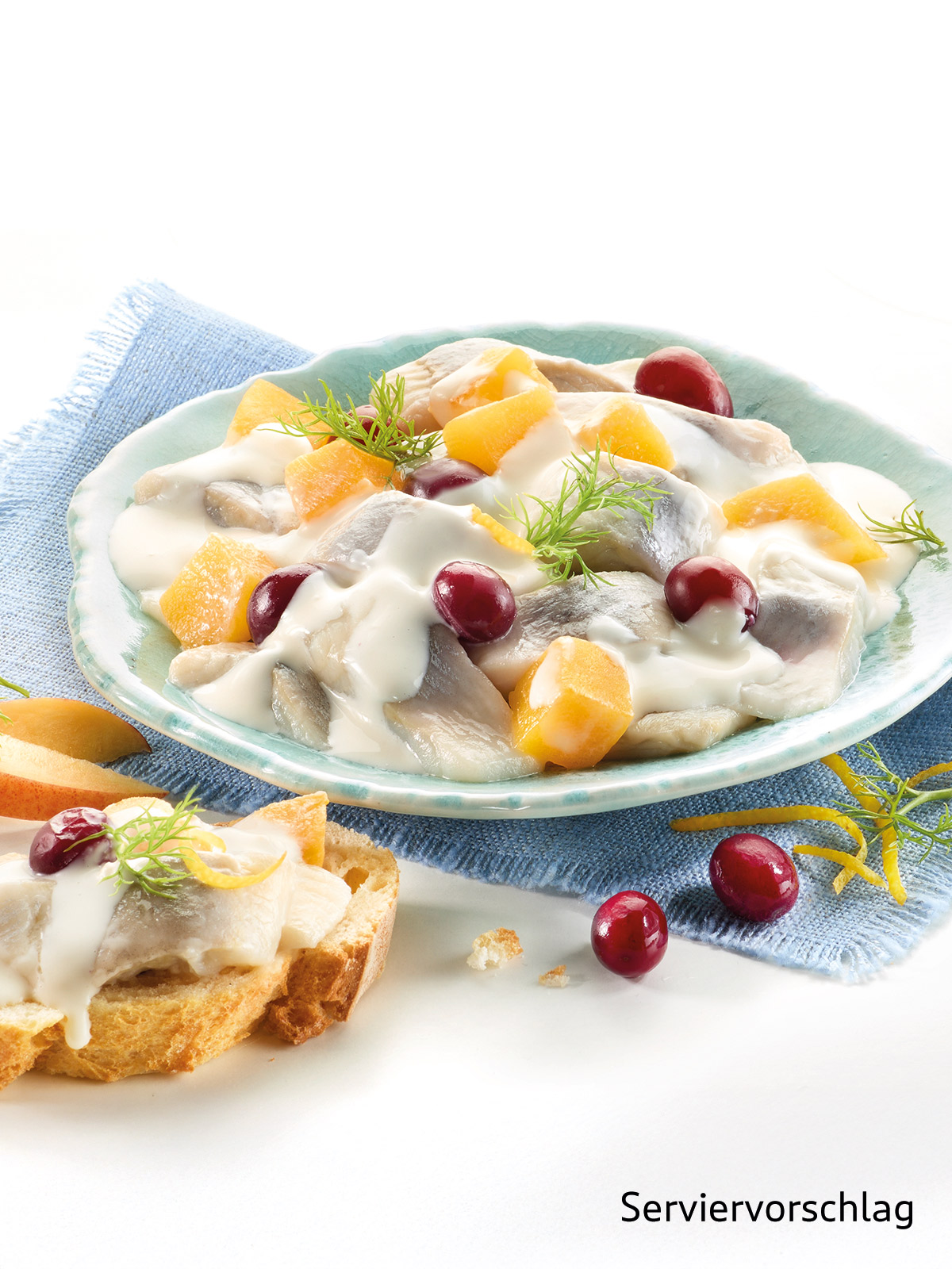Heringshappen „Limone & Cranberry“