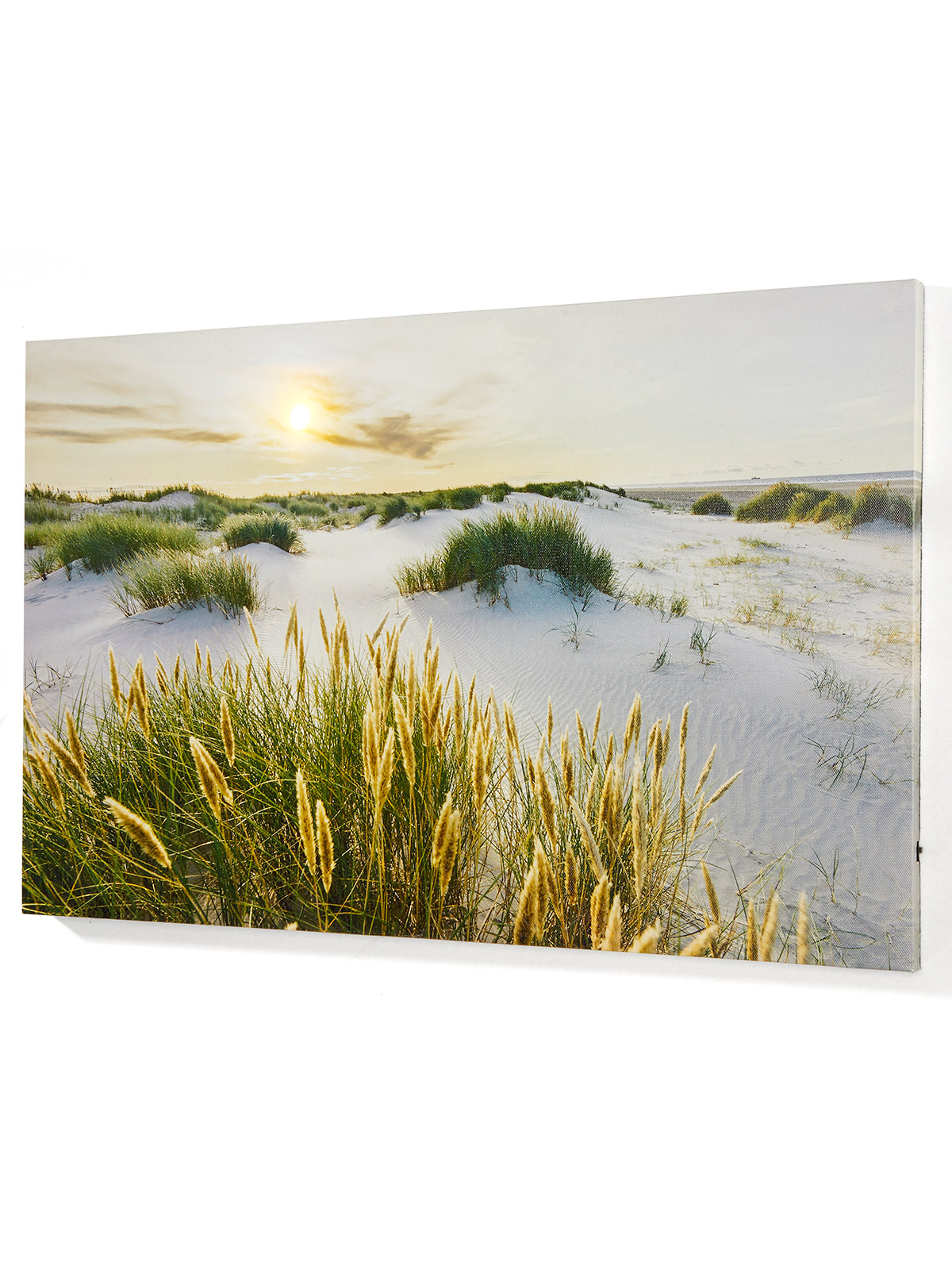 LED-Bild „Strandgeflüster“
