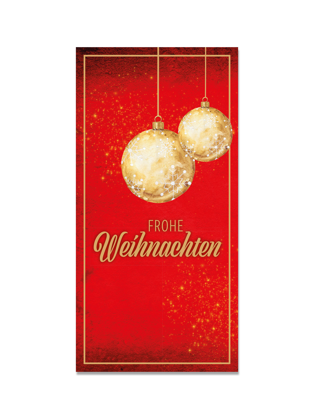 Grußkarte „Frohe Weihnachten“