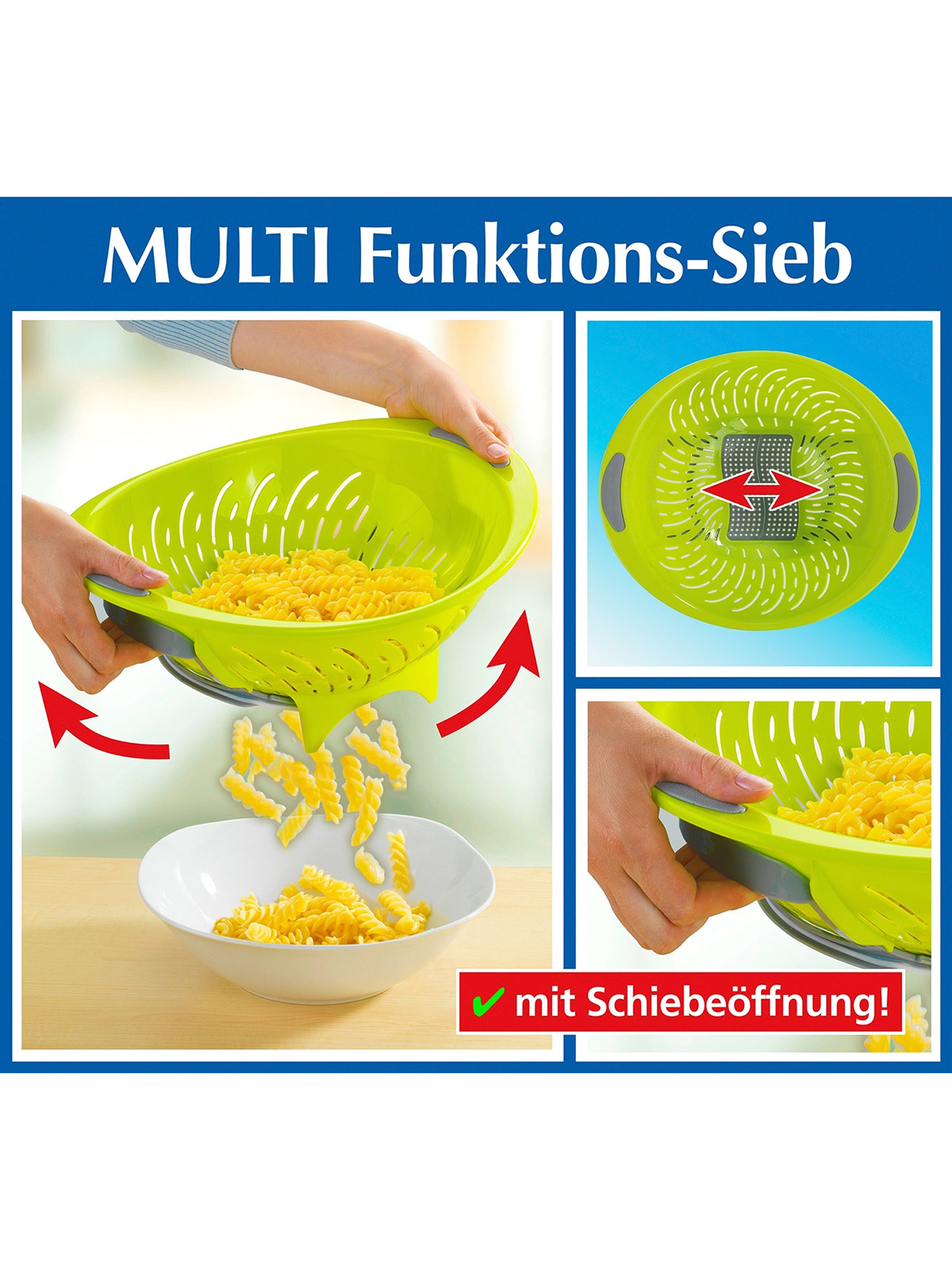 Multifunktionssieb