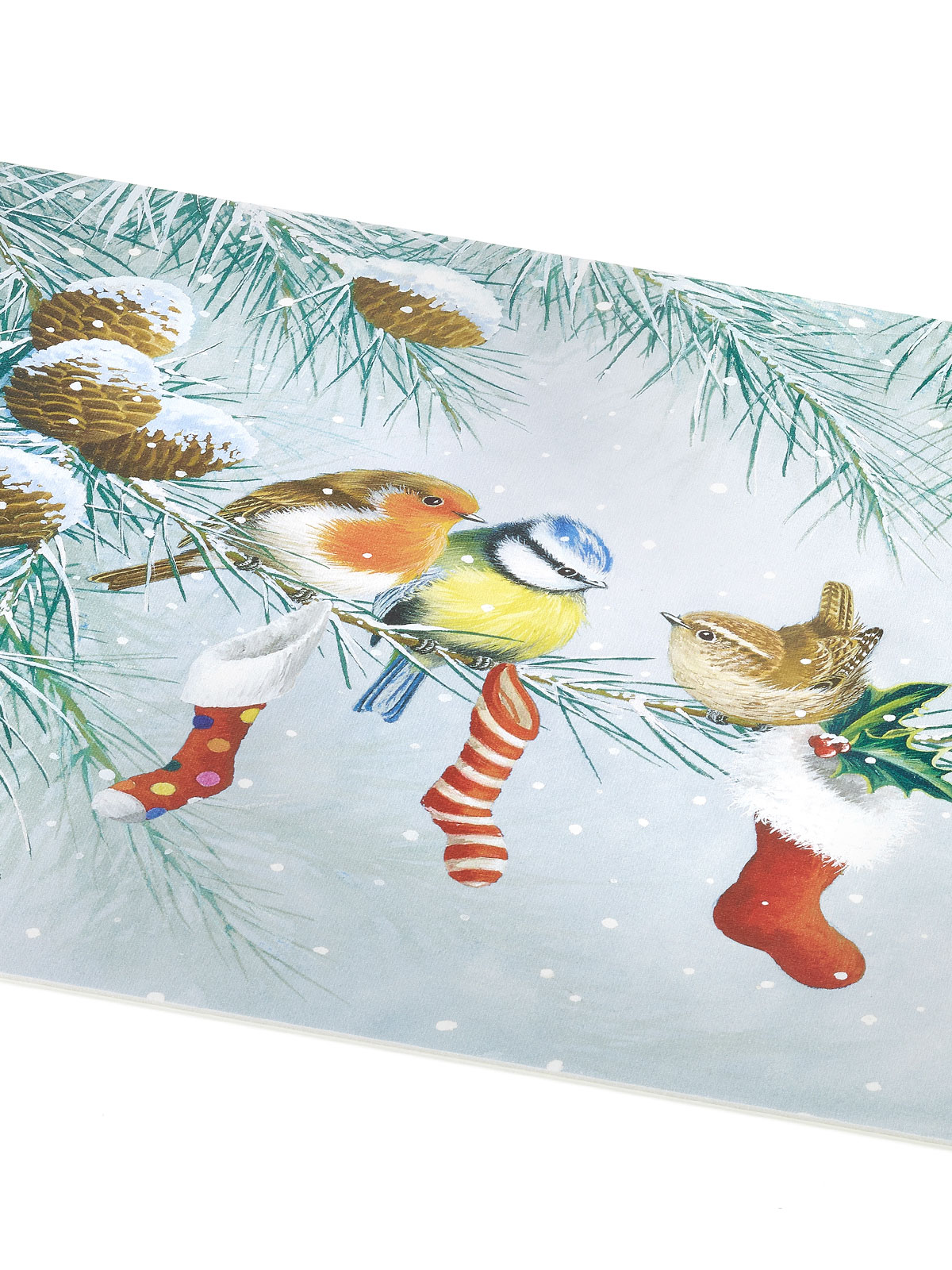 Tischset „Wintervögel“ Tischset „Wintervögel“